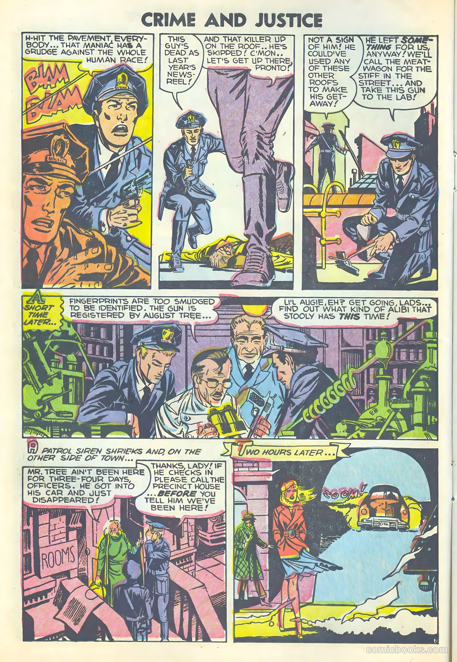 Crime and Justice #18 (1954) — page 12