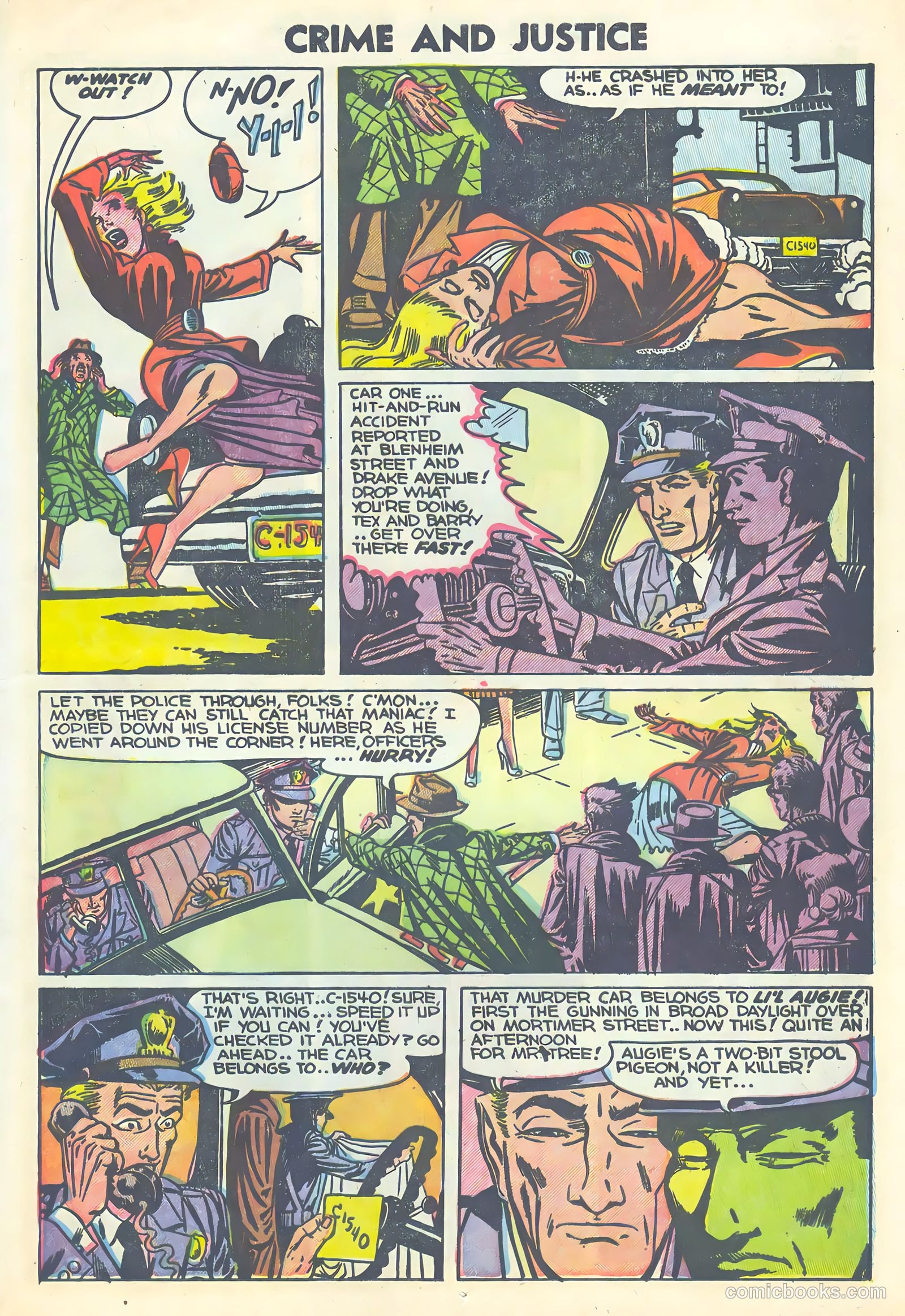 Crime and Justice #18 (1954) — page 13