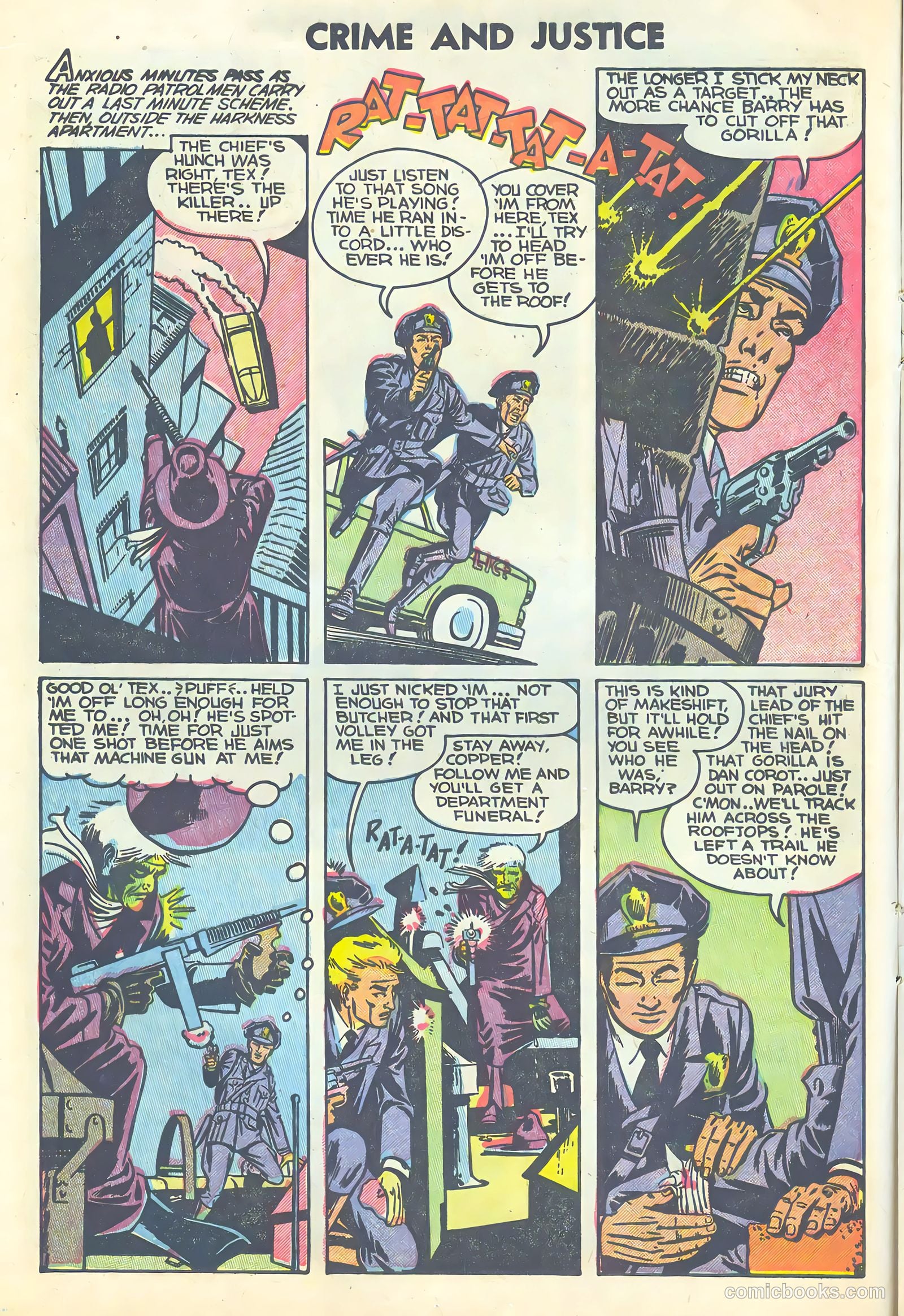 Crime and Justice #18 (1954) — page 16