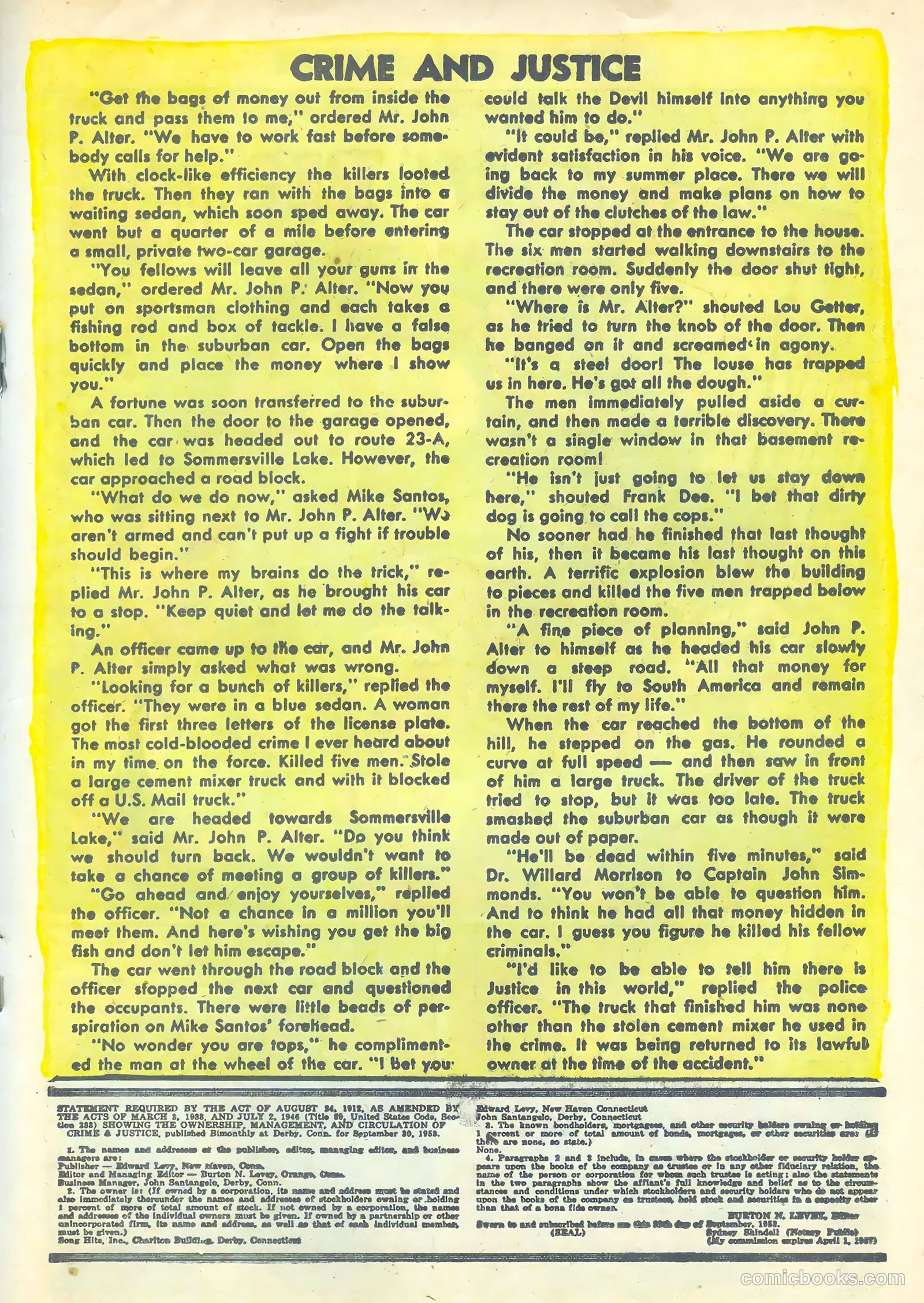 Crime and Justice #18 (1954) — page 19