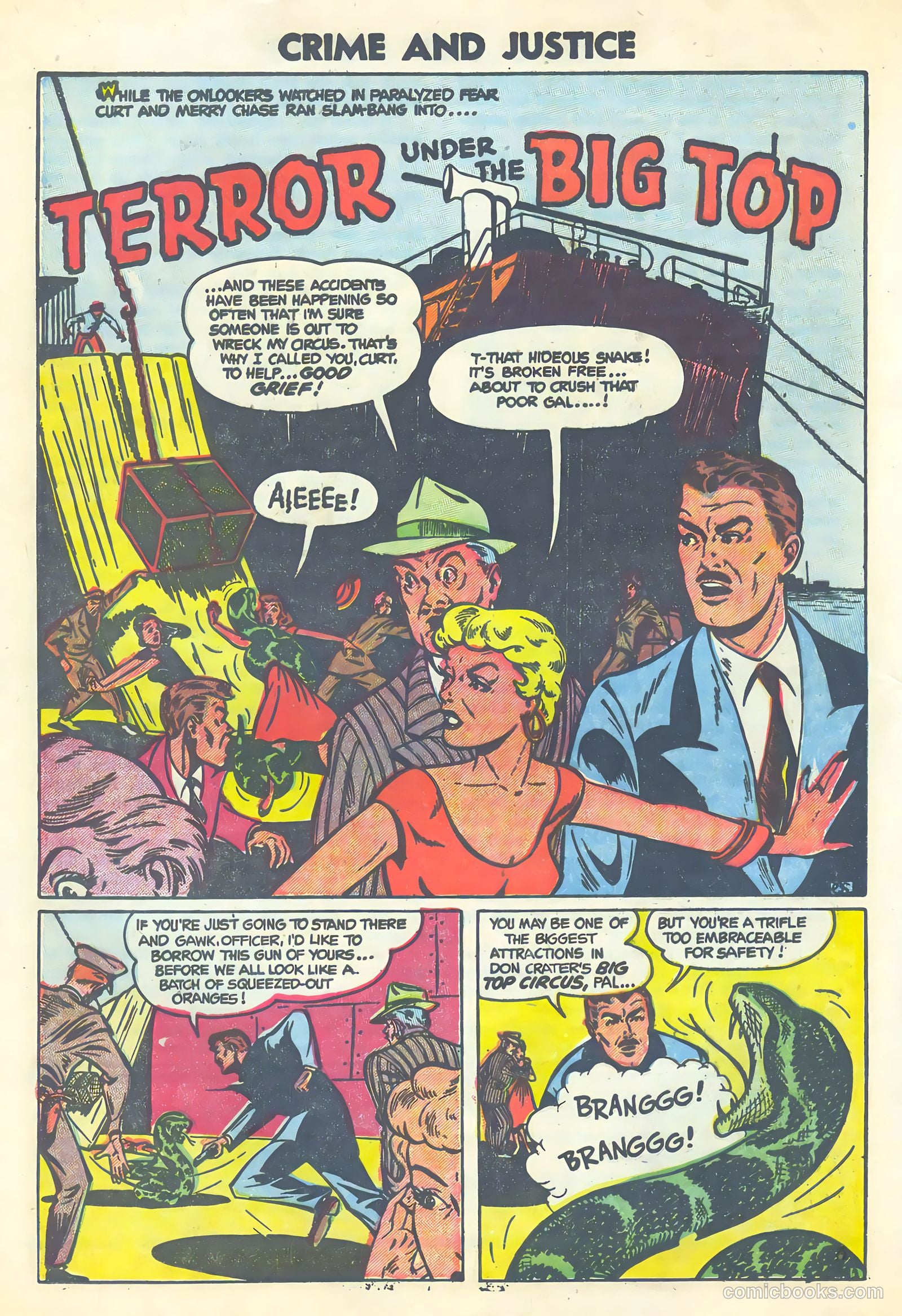 Crime and Justice #18 (1954) — page 20