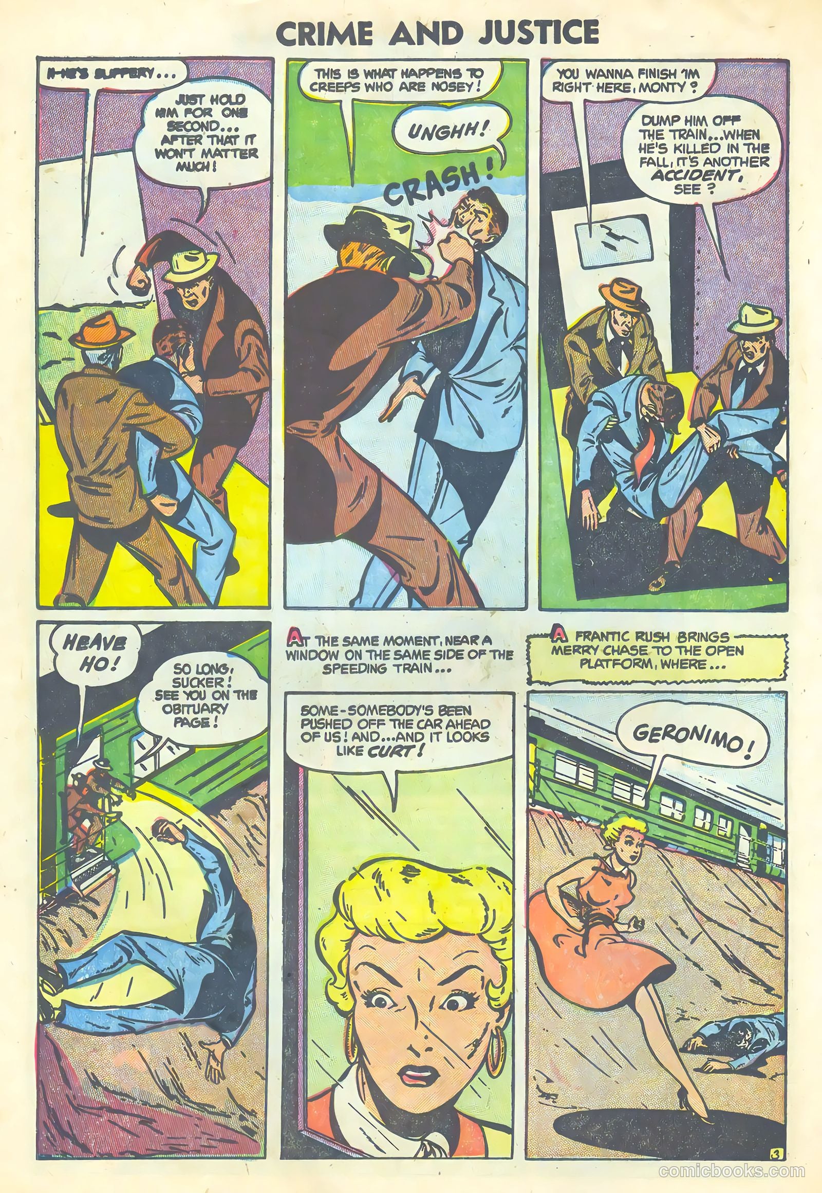Crime and Justice #18 (1954) — page 22