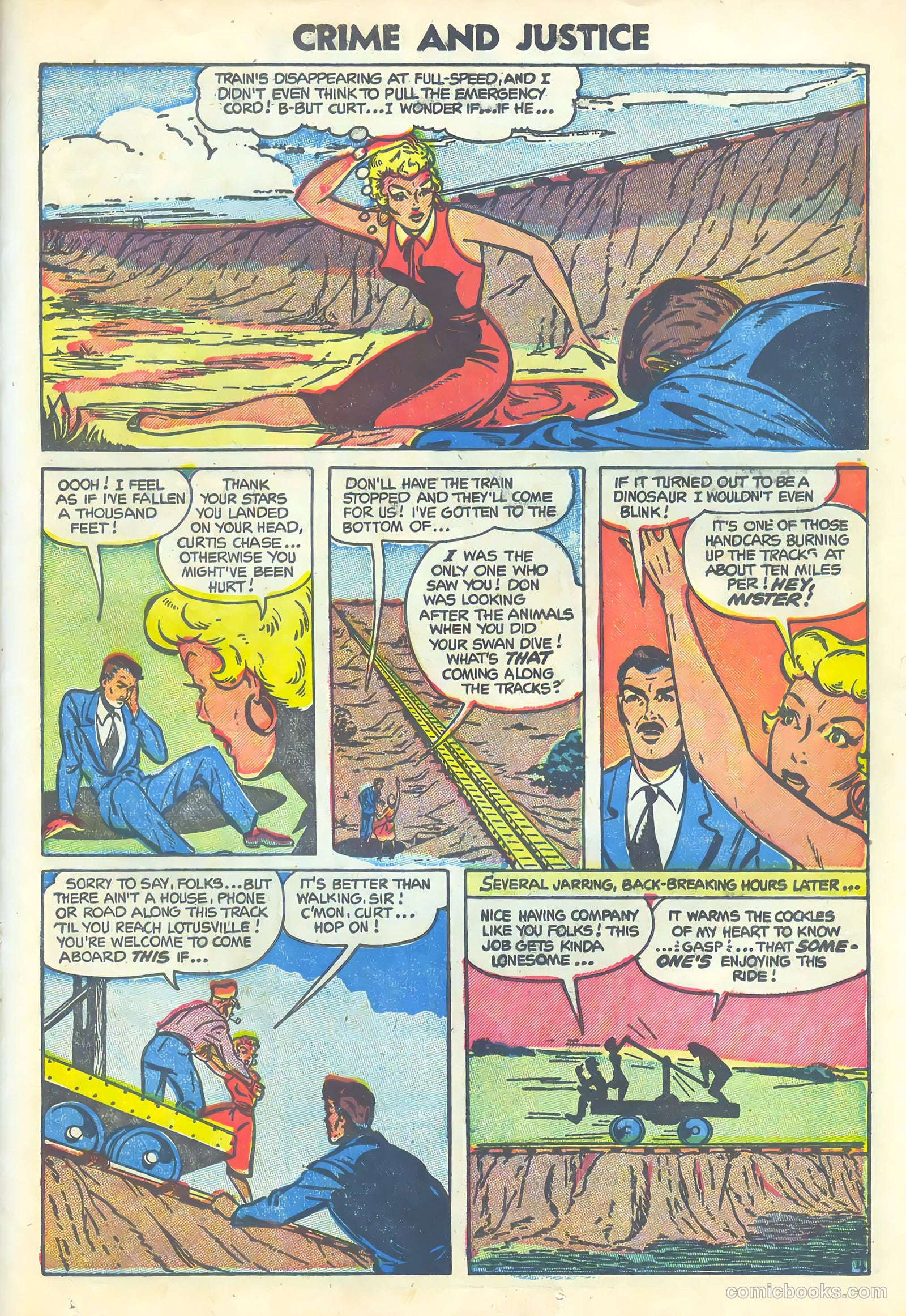 Crime and Justice #18 (1954) — page 23