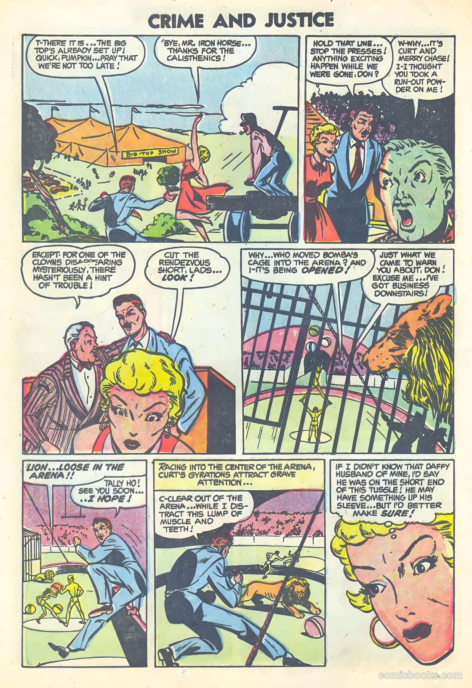 Crime and Justice #18 (1954) — page 24