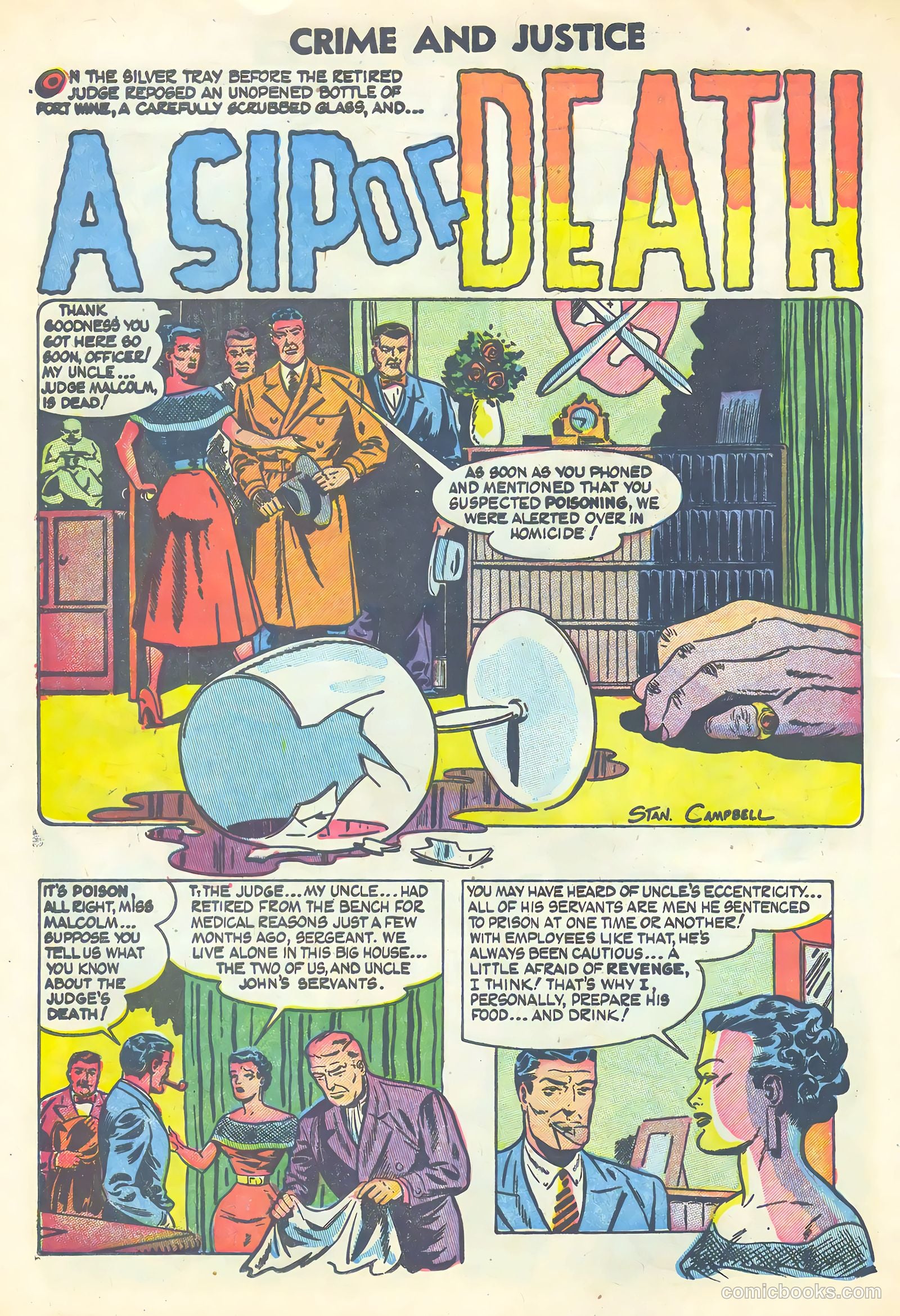 Crime and Justice #18 (1954) — page 28
