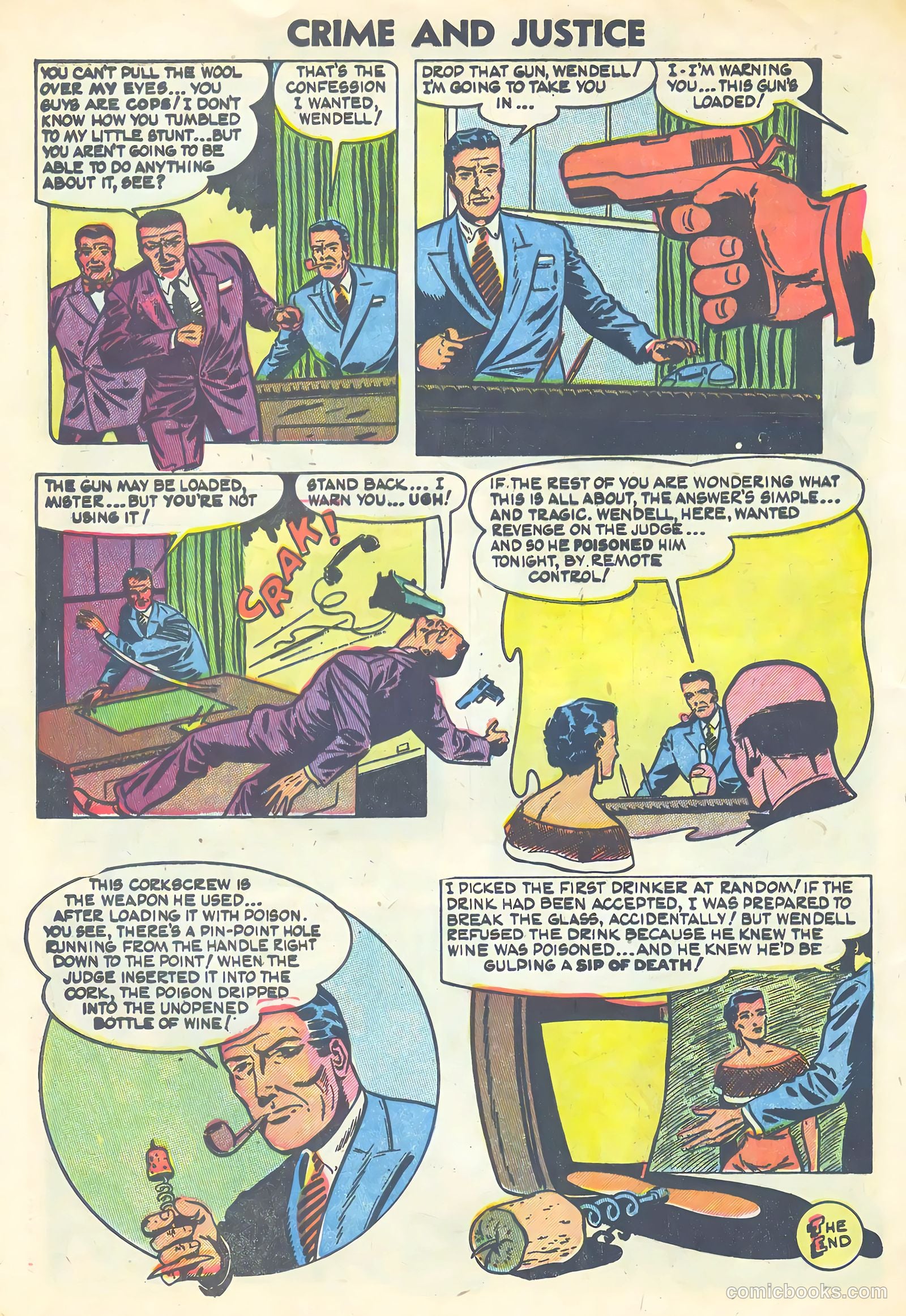 Crime and Justice #18 (1954) — page 32