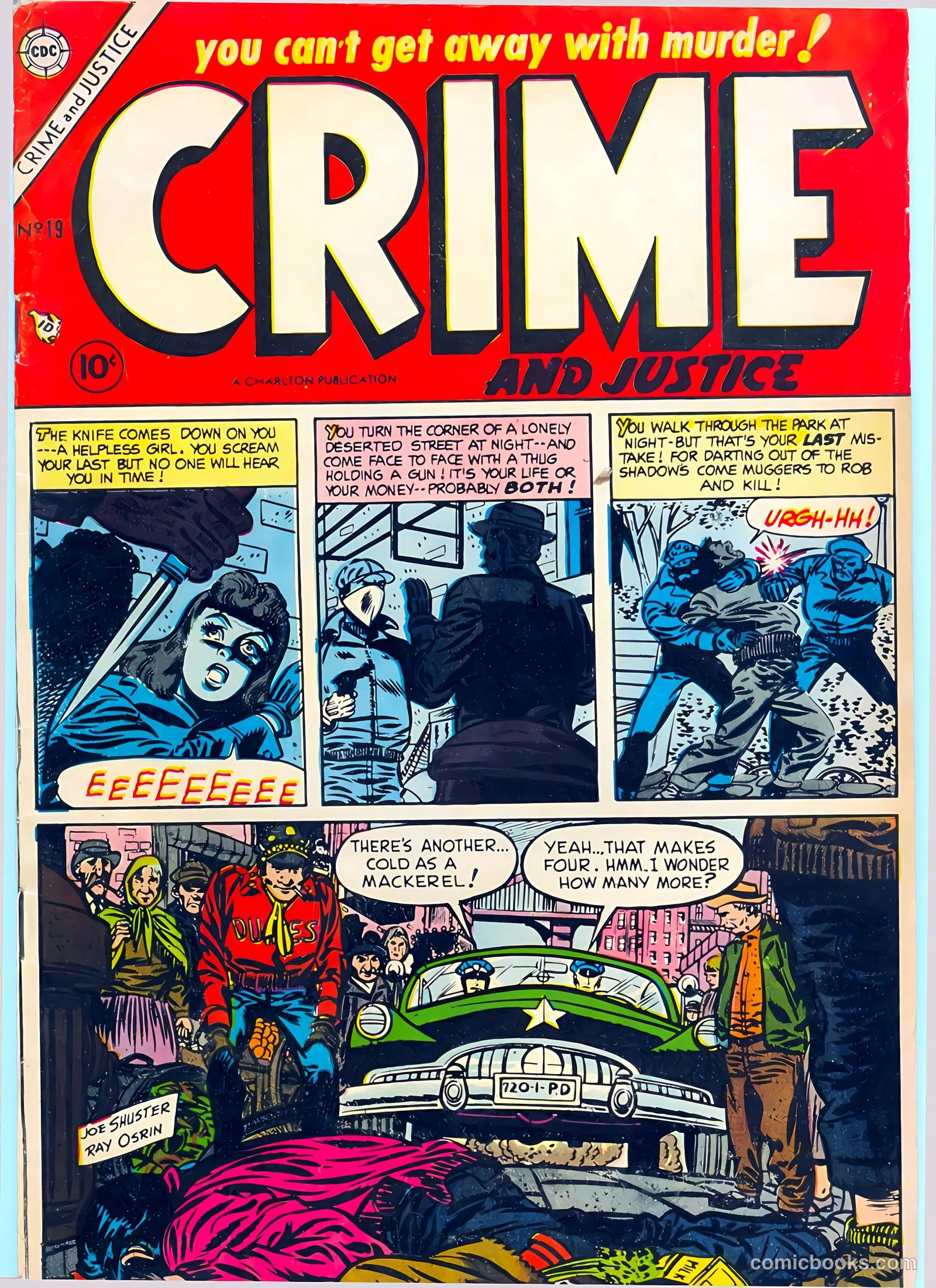 Crime and Justice #19 (1954) — page 1