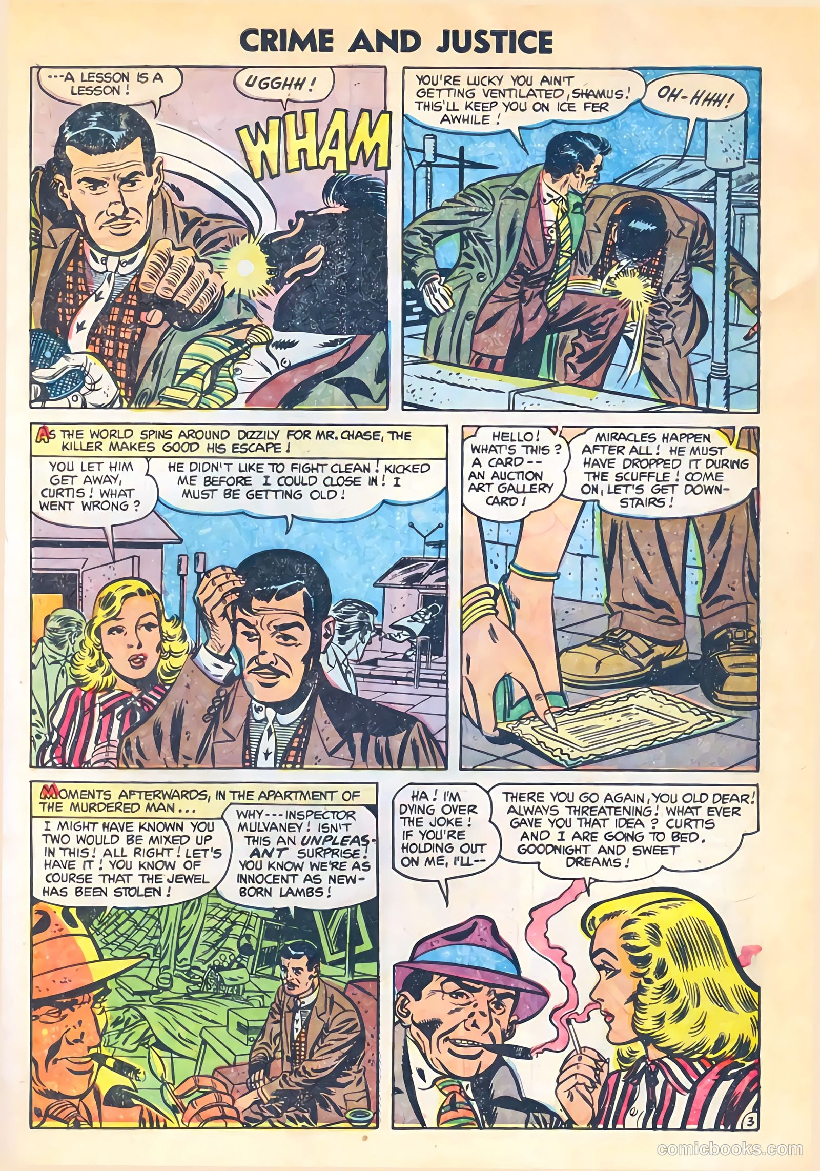 Crime and Justice #19 (1954) — page 5