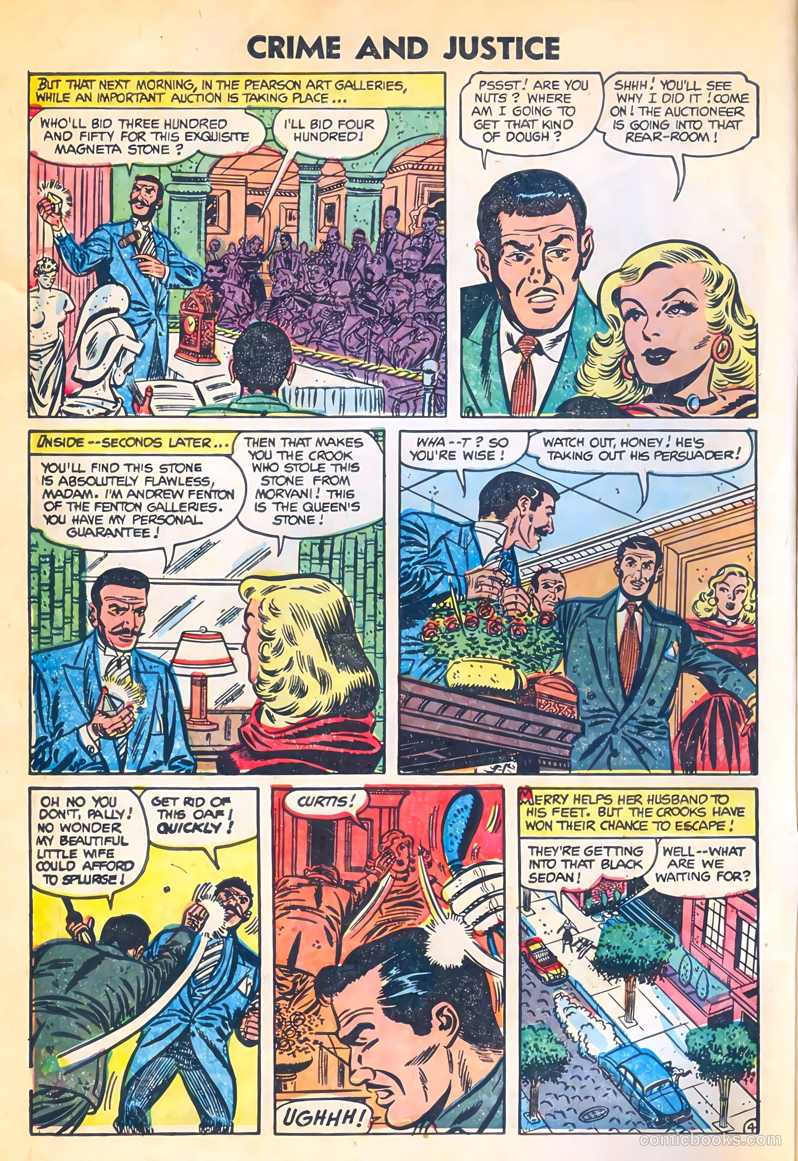 Crime and Justice #19 (1954) — page 6