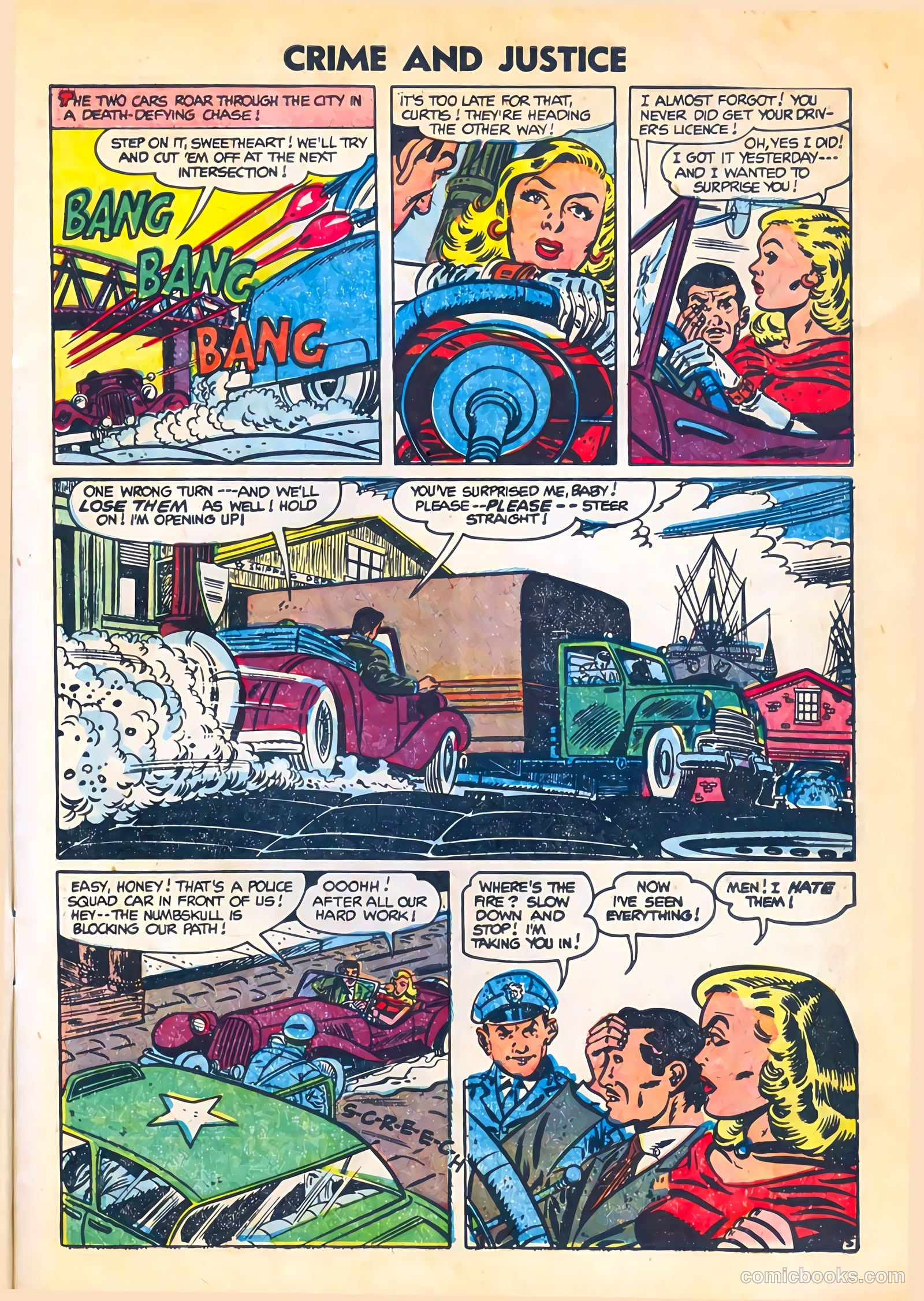Crime and Justice #19 (1954) — page 7