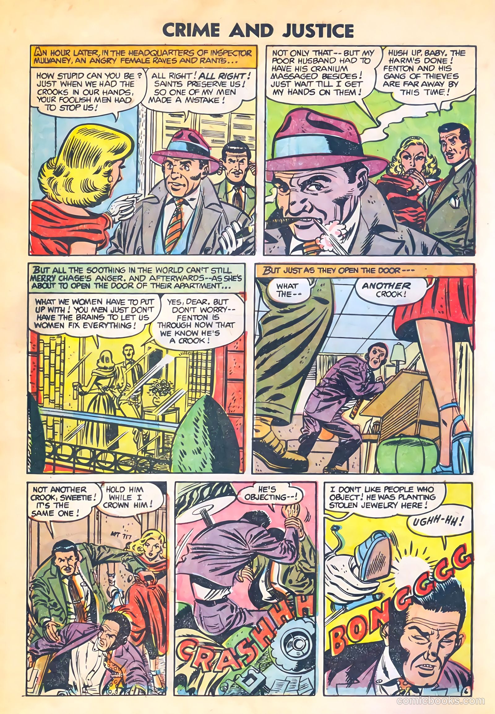Crime and Justice #19 (1954) — page 8