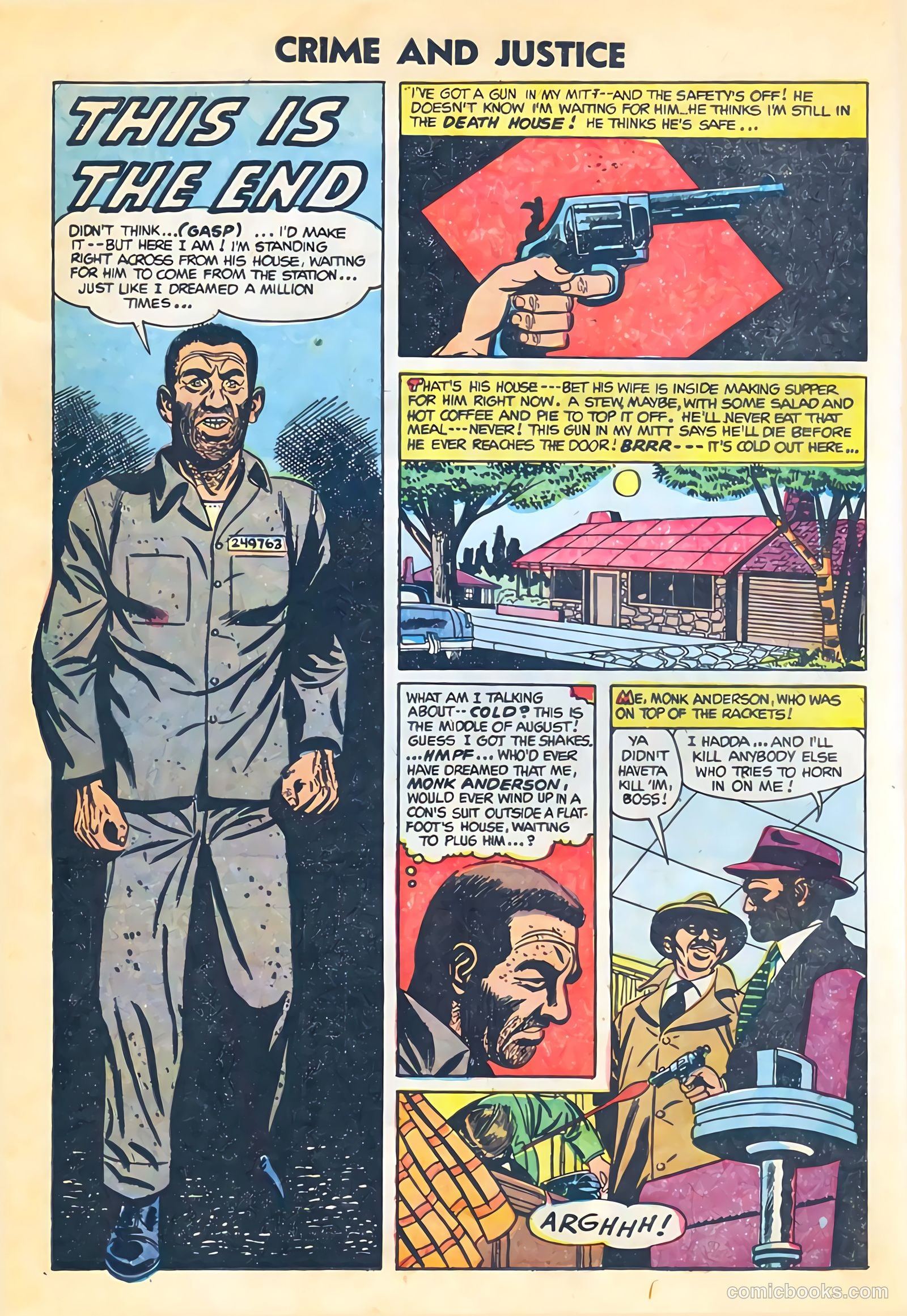 Crime and Justice #19 (1954) — page 16