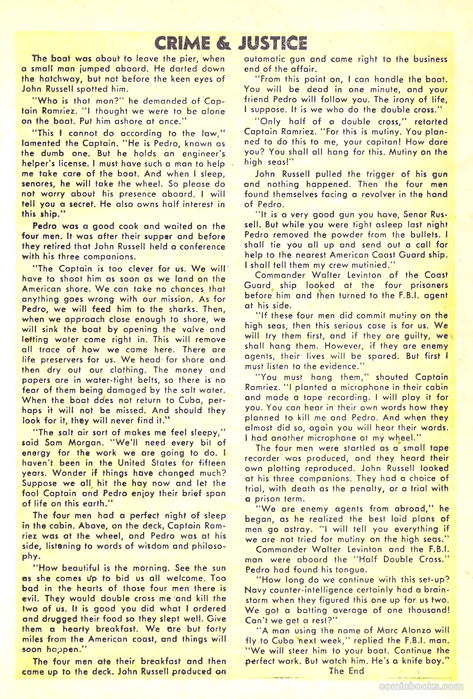 Crime and Justice #19 (1954) — page 19