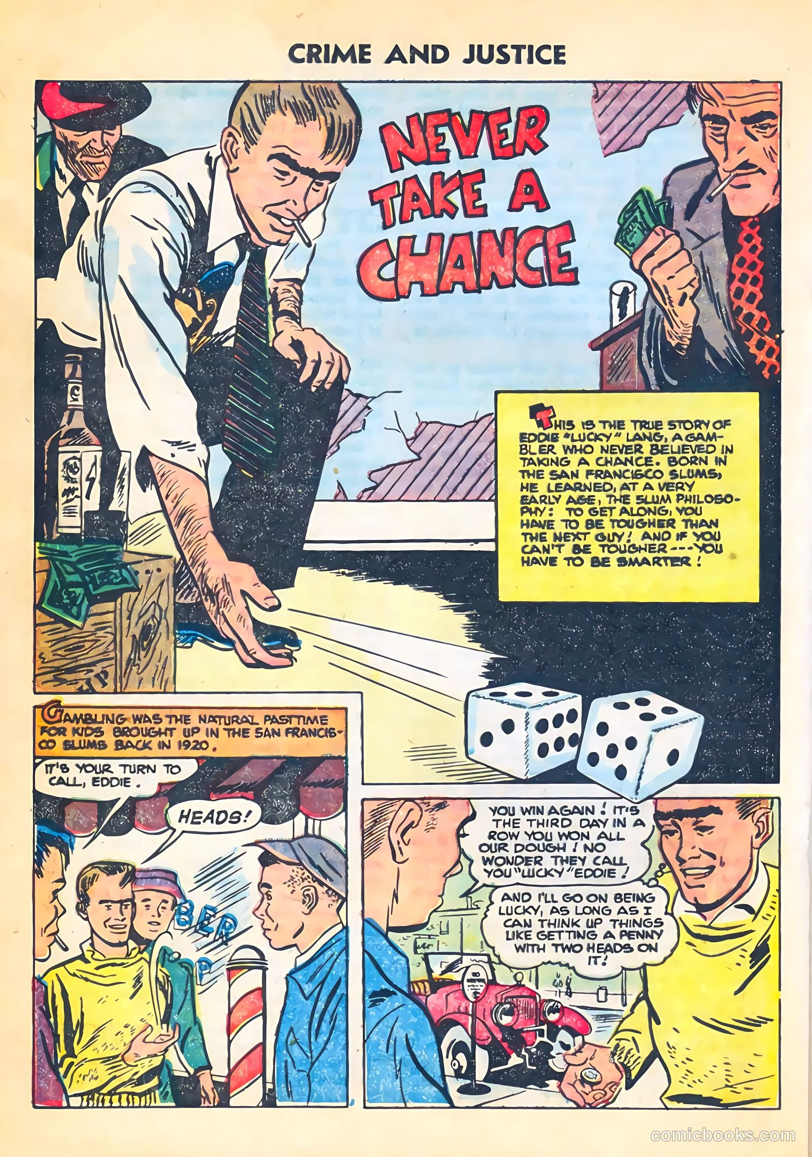 Crime and Justice #19 (1954) — page 20
