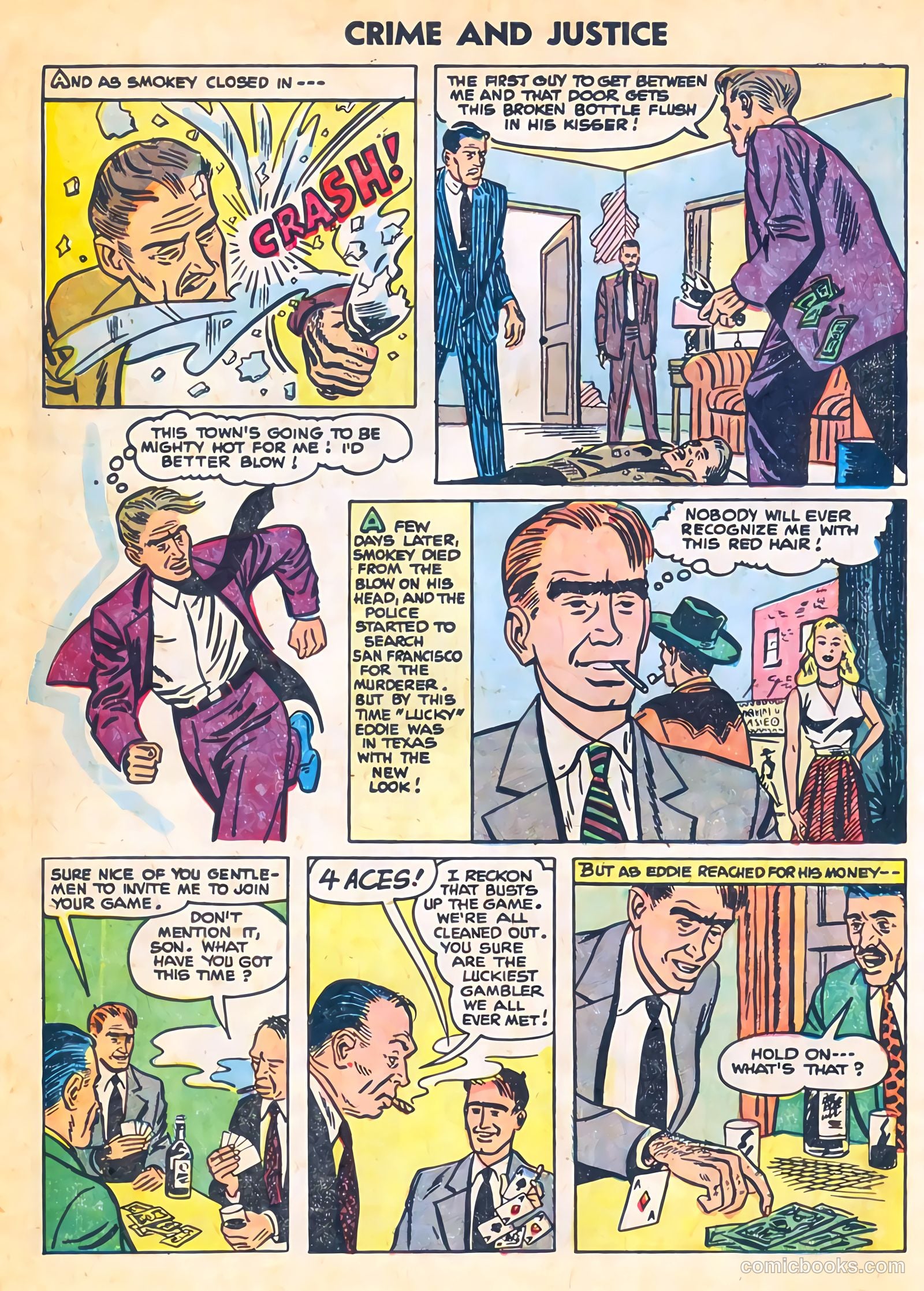 Crime and Justice #19 (1954) — page 22