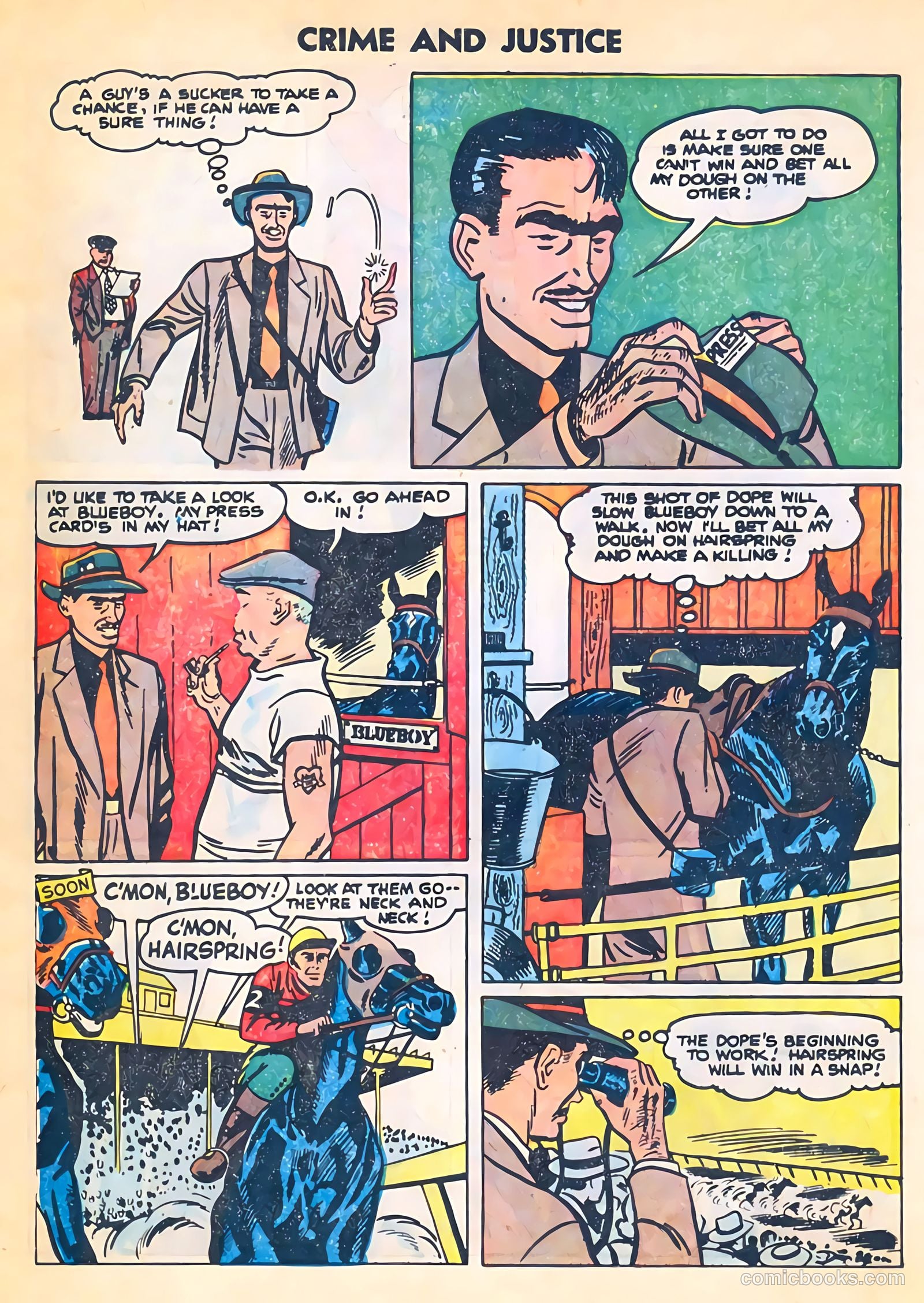 Crime and Justice #19 (1954) — page 24