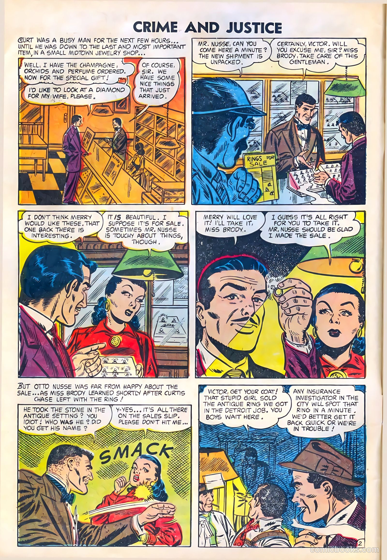 Crime and Justice #20 (1954) — page 4