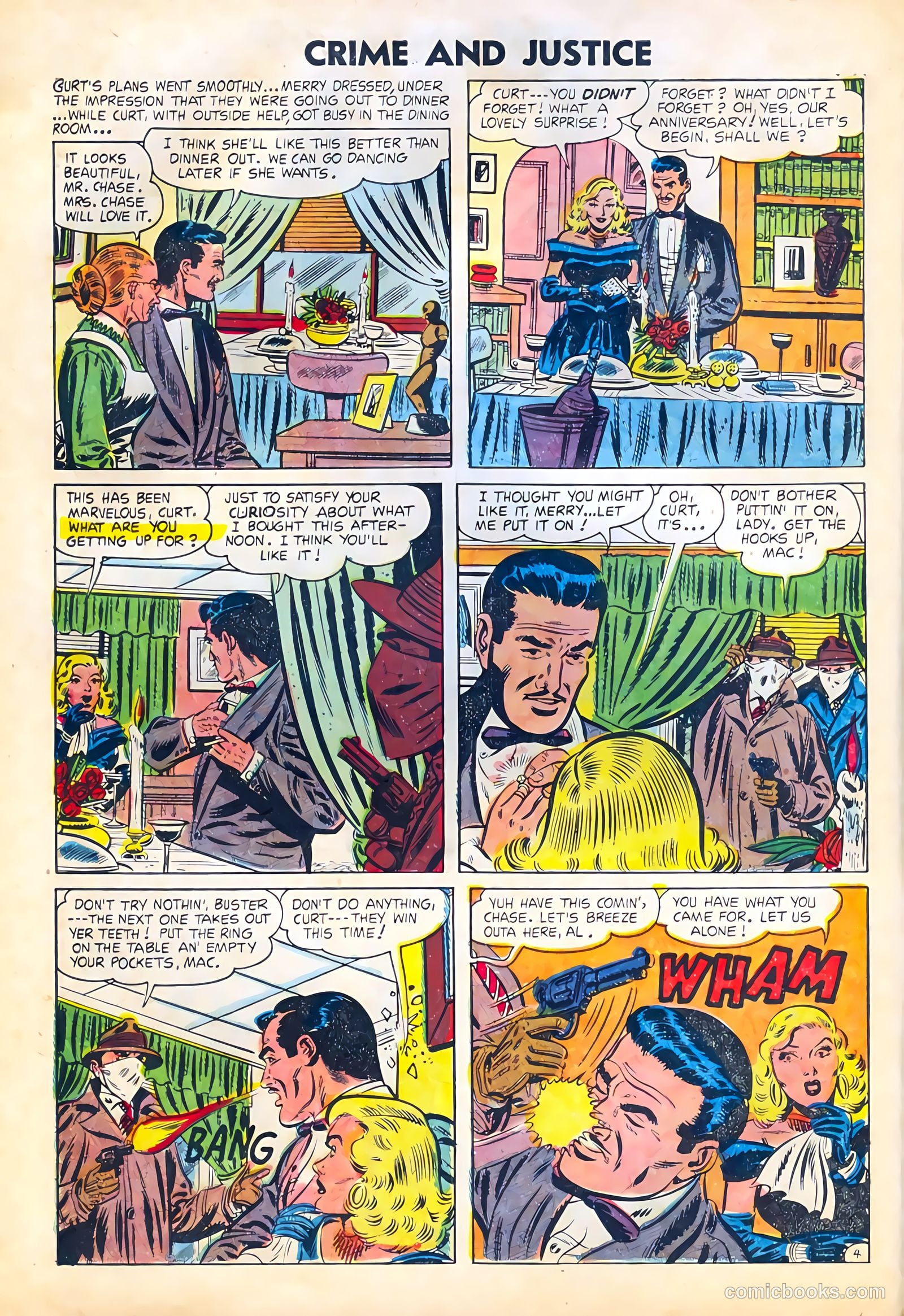 Crime and Justice #20 (1954) — page 6