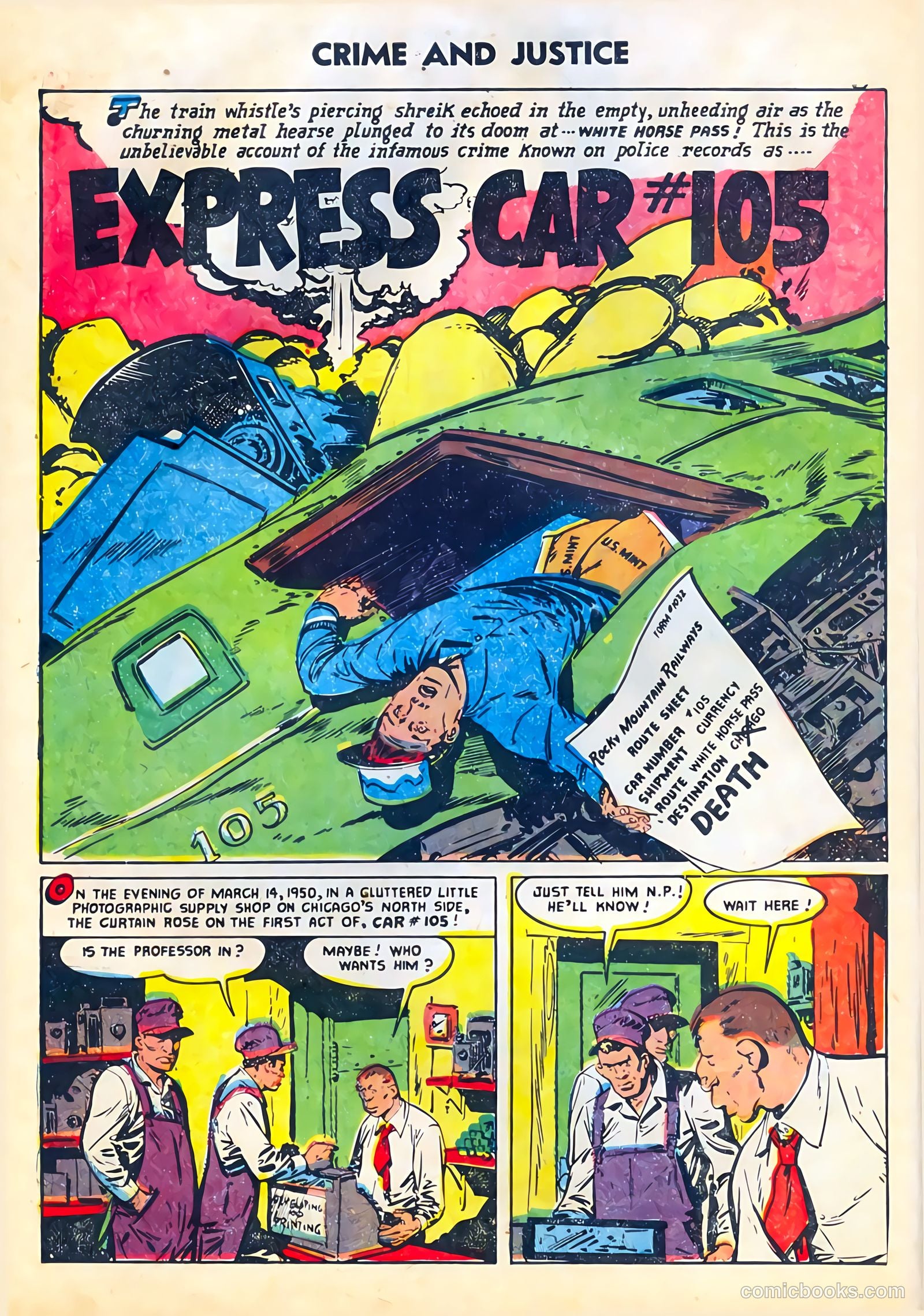 Crime and Justice #20 (1954) — page 10