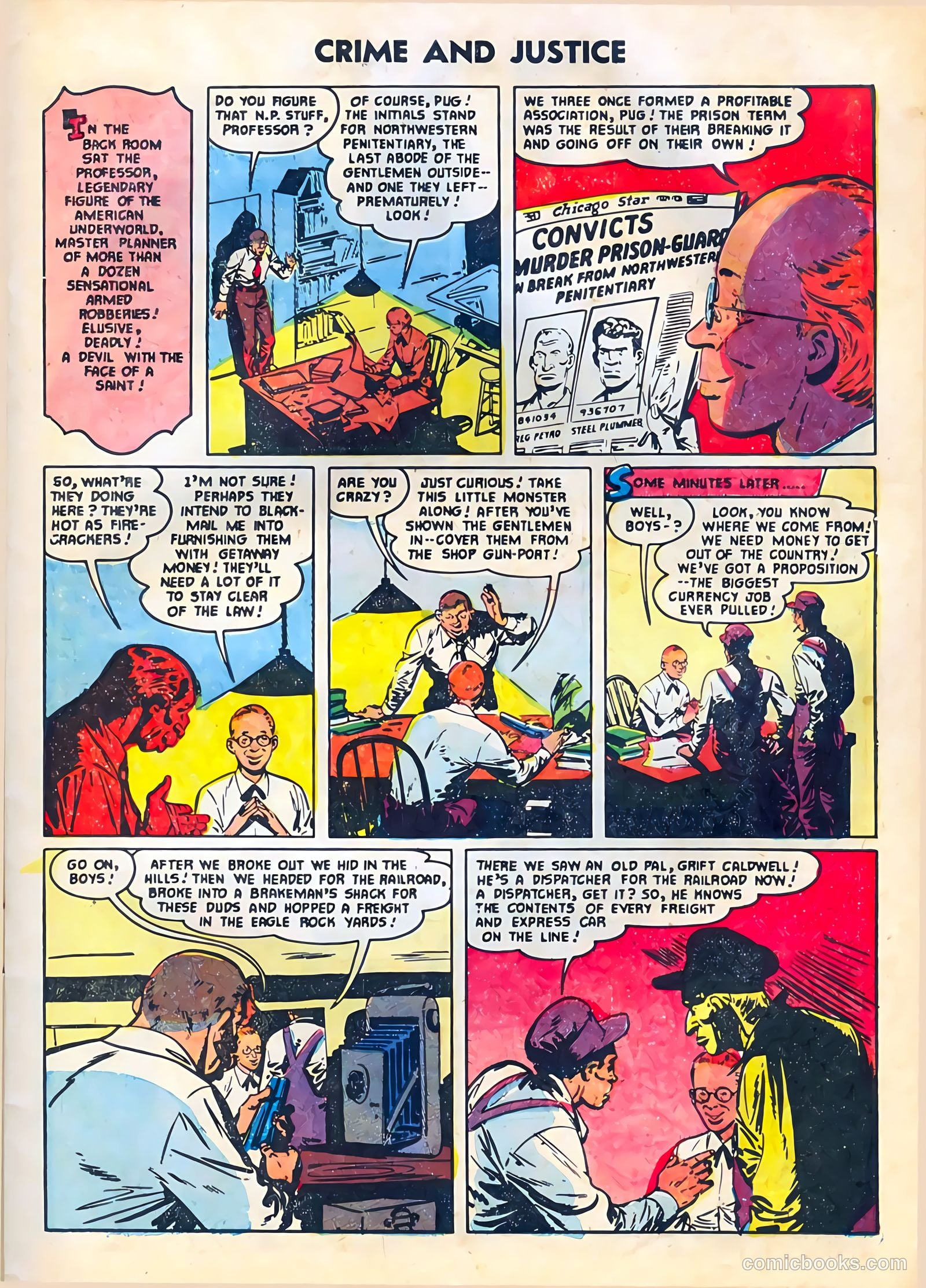 Crime and Justice #20 (1954) — page 11