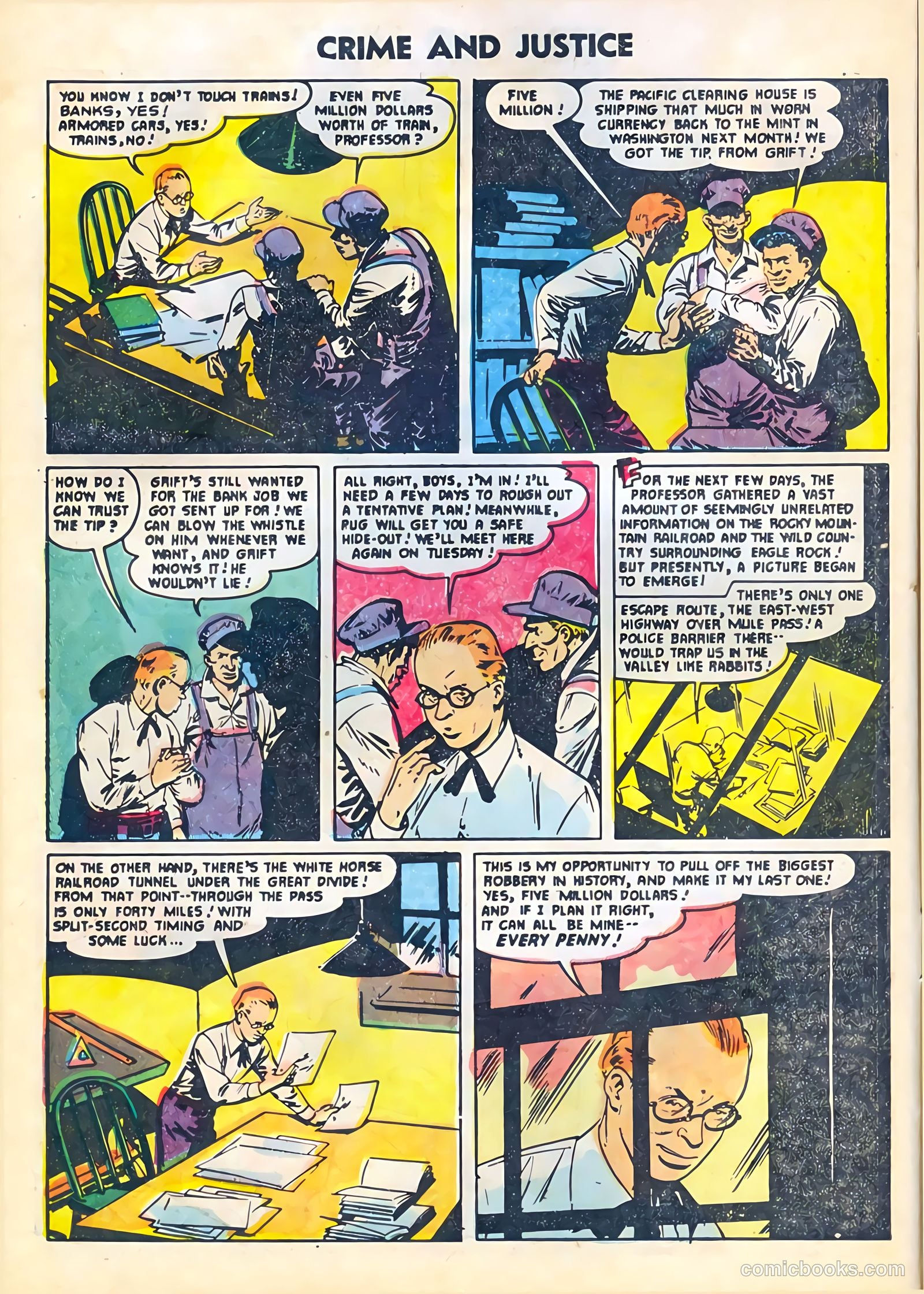 Crime and Justice #20 (1954) — page 12