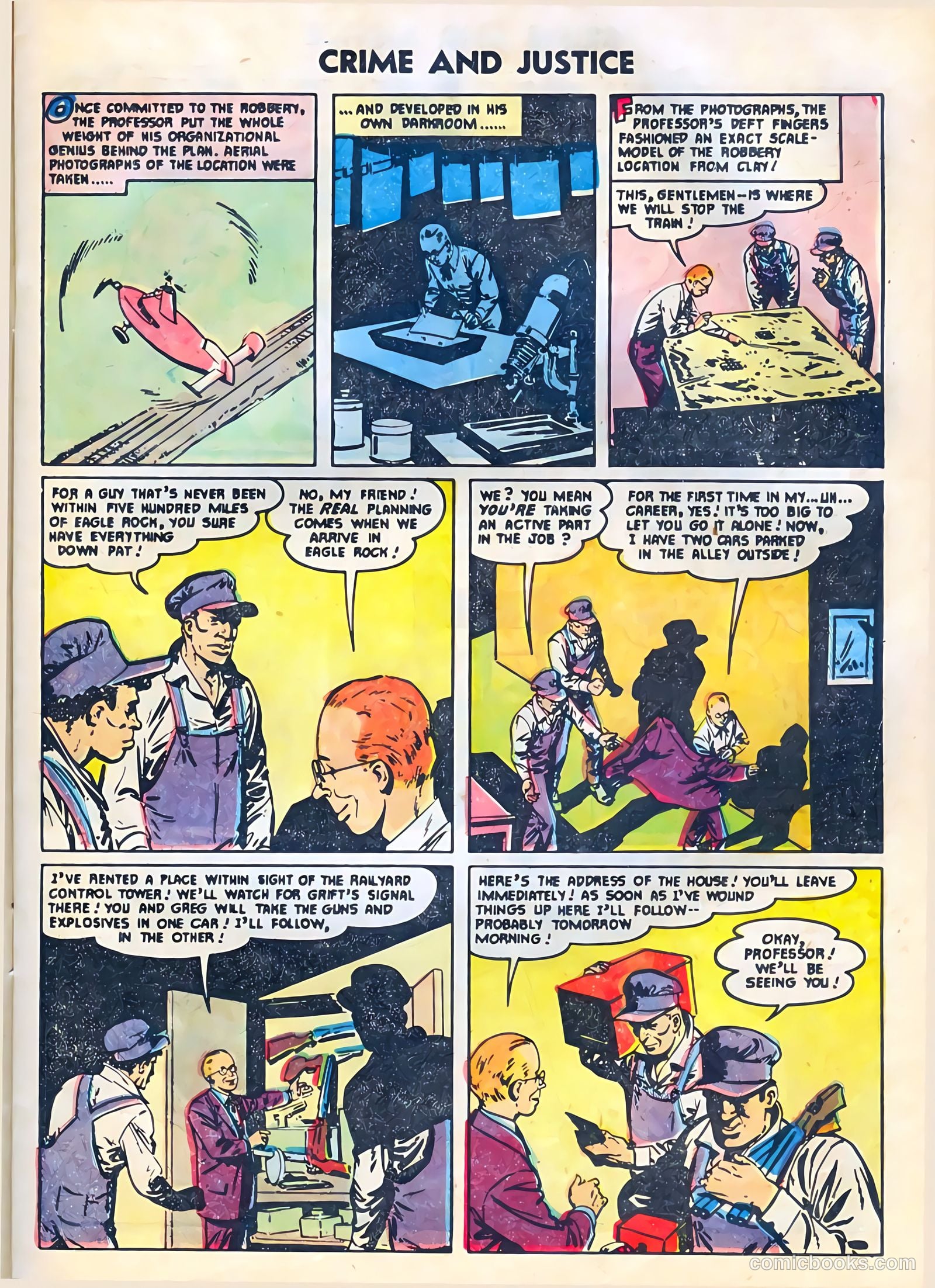 Crime and Justice #20 (1954) — page 13