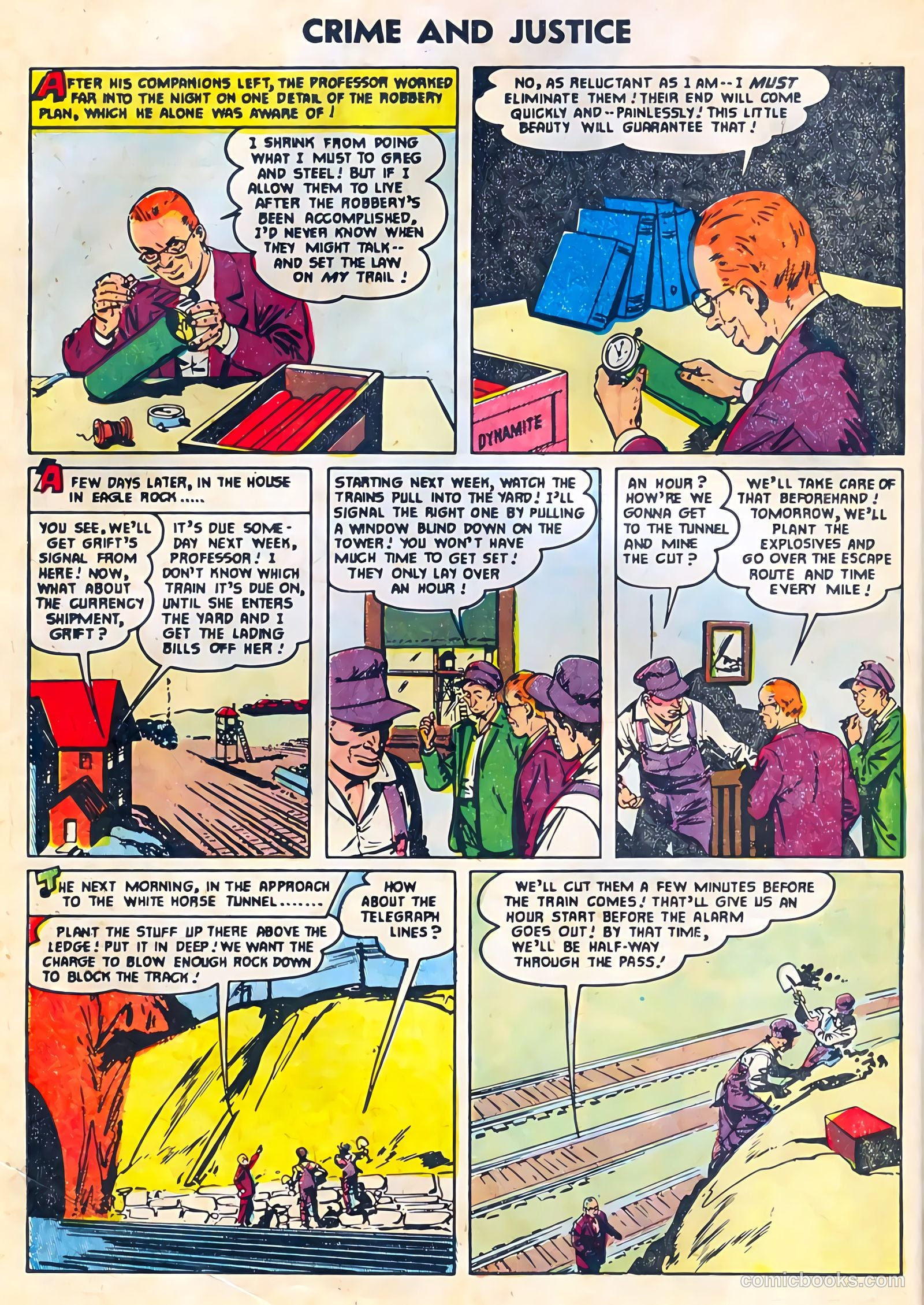 Crime and Justice #20 (1954) — page 14