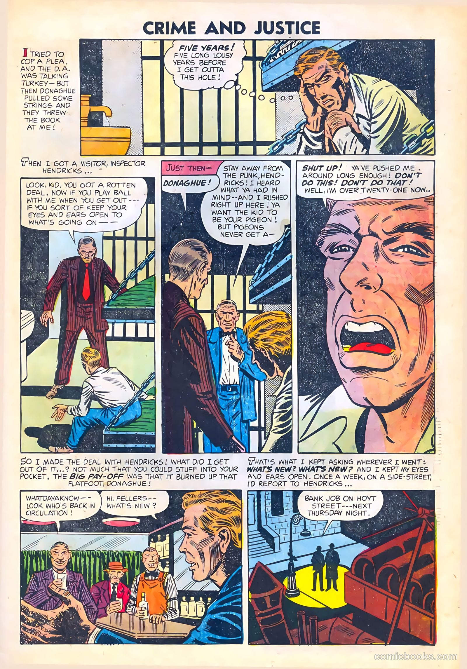 Crime and Justice #20 (1954) — page 23
