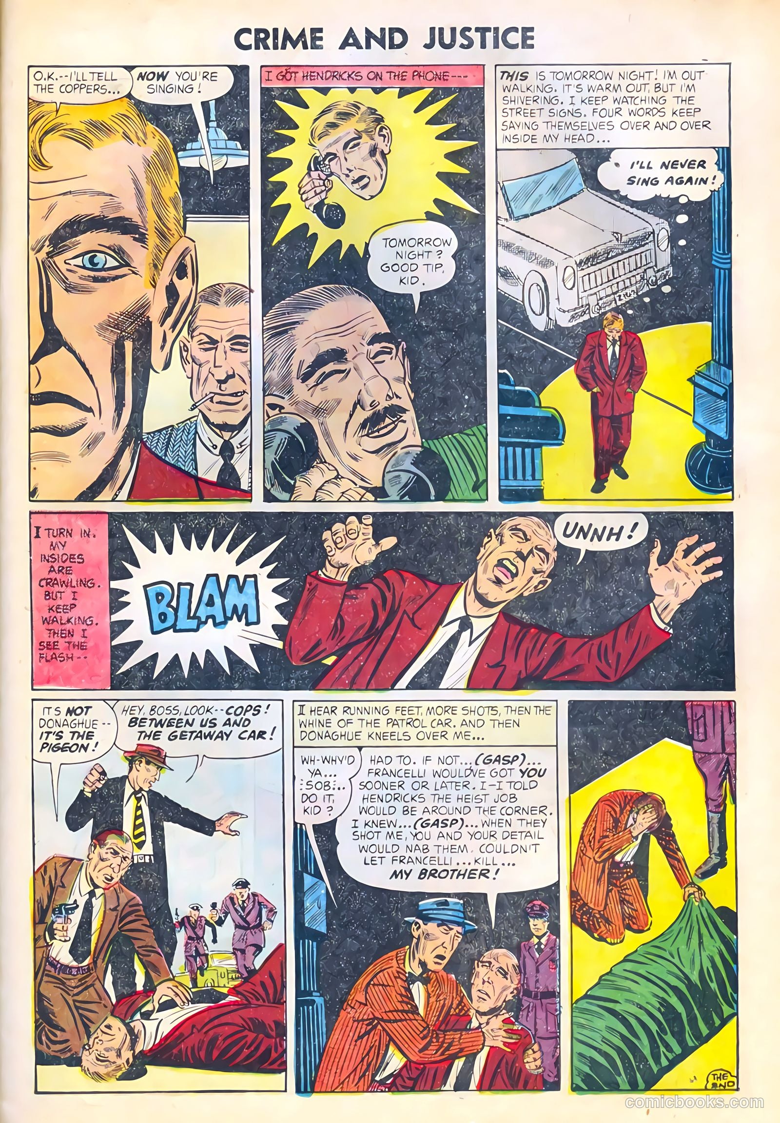 Crime and Justice #20 (1954) — page 25