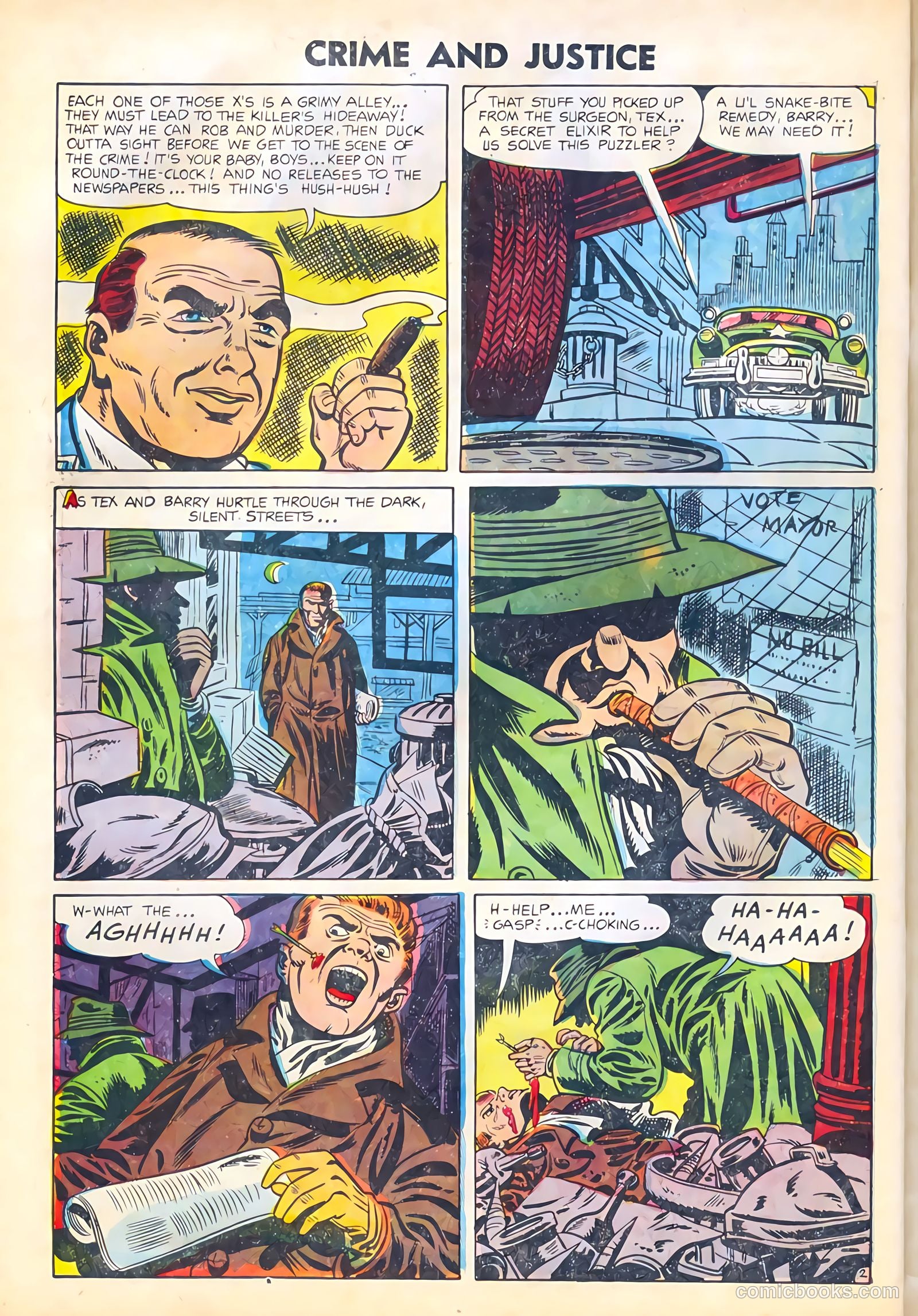 Crime and Justice #20 (1954) — page 28