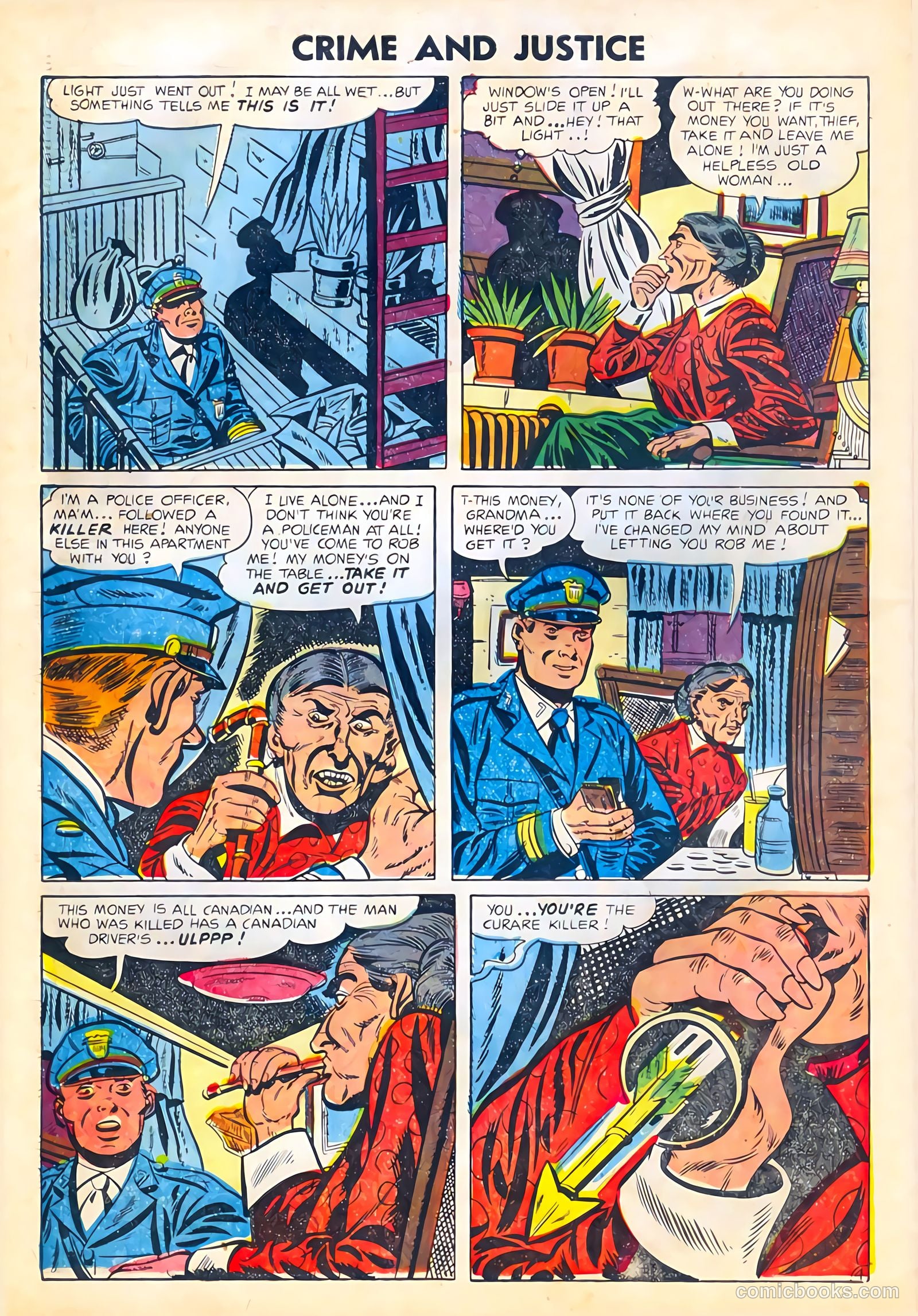 Crime and Justice #20 (1954) — page 30