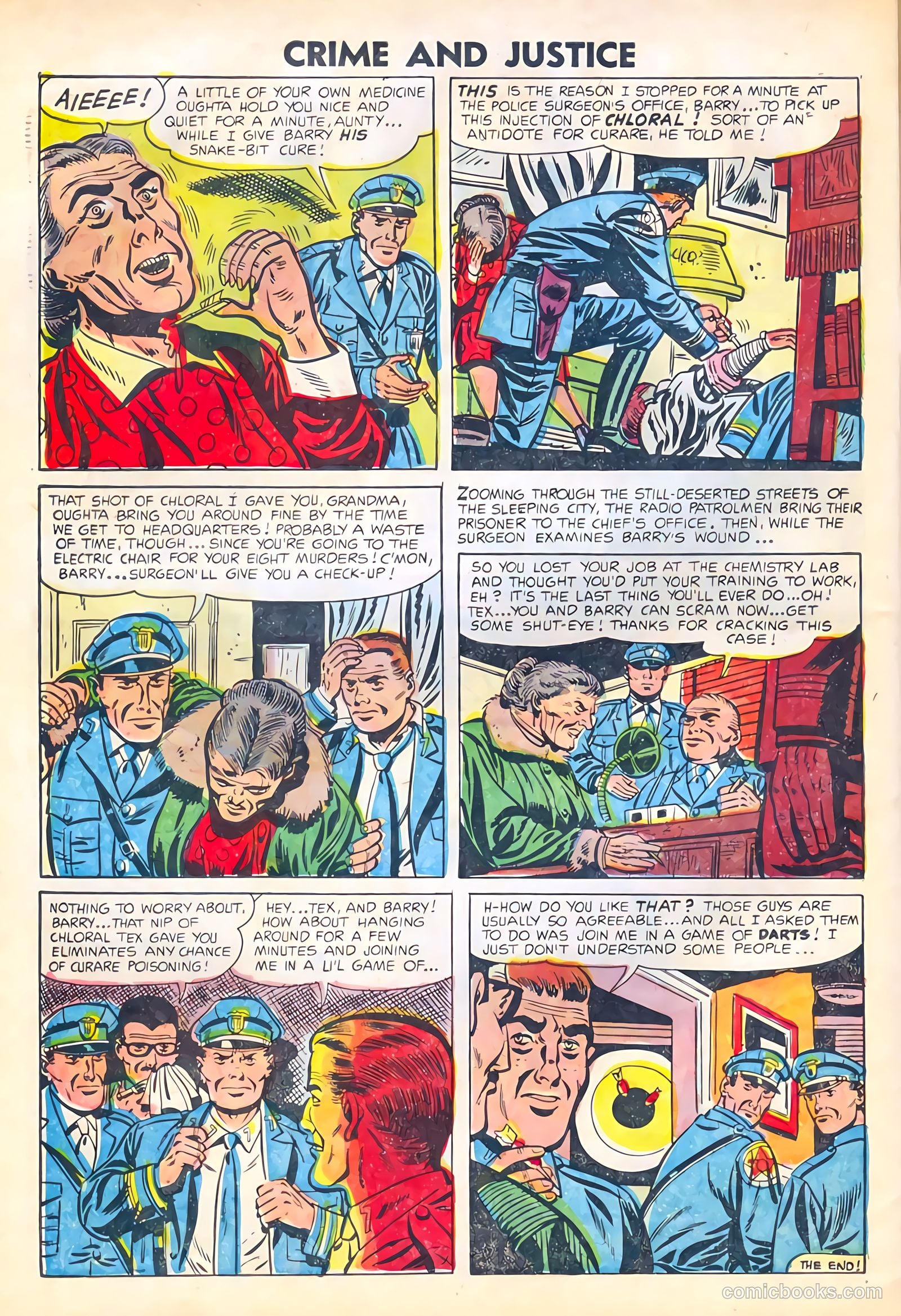 Crime and Justice #20 (1954) — page 32
