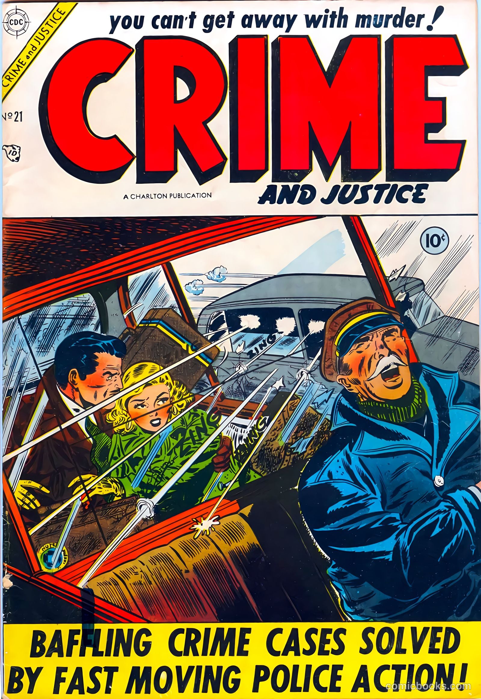Crime and Justice #21 (1954) — page 1
