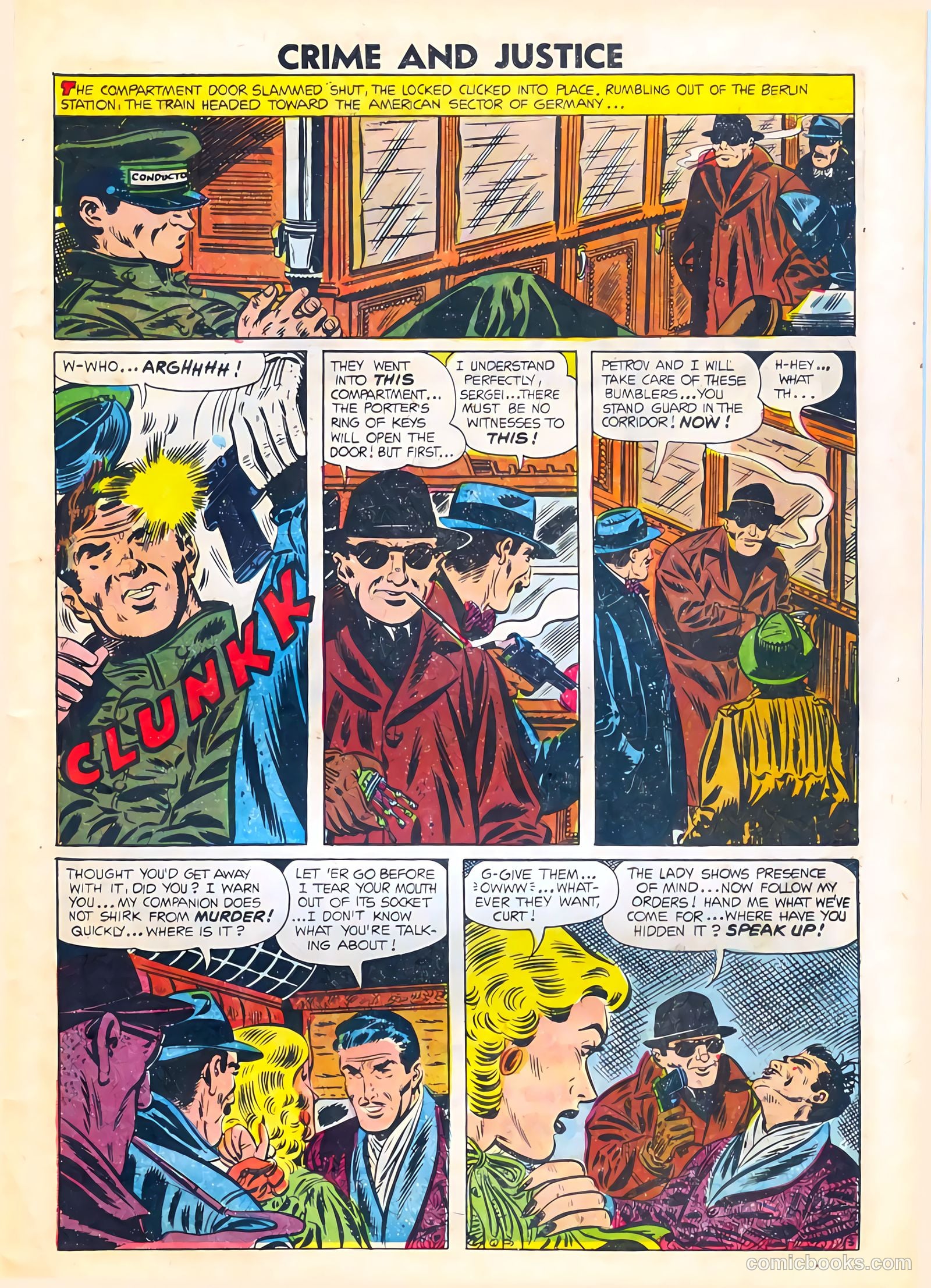 Crime and Justice #21 (1954) — page 5