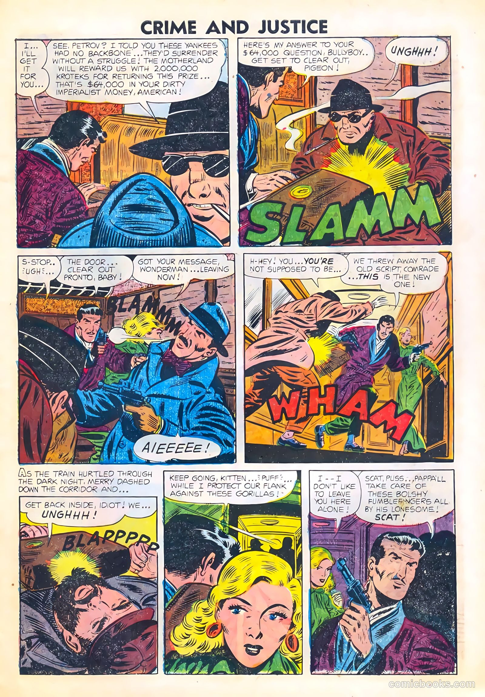Crime and Justice #21 (1954) — page 7