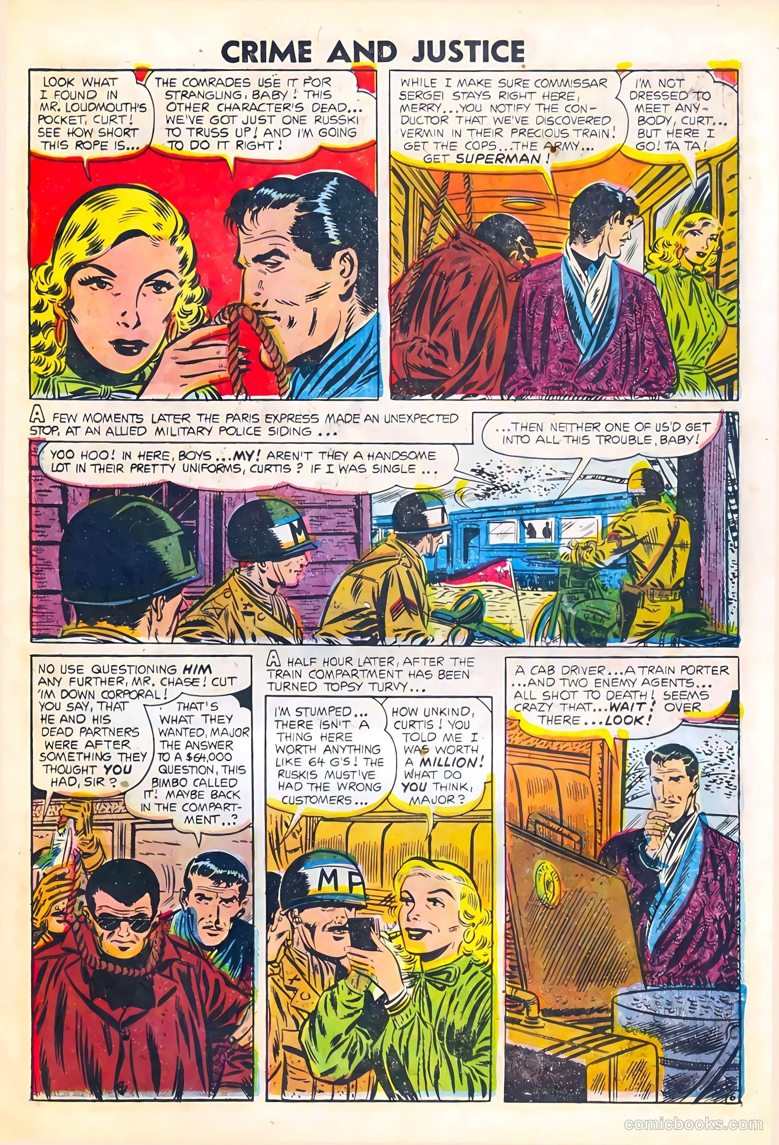 Crime and Justice #21 (1954) — page 9