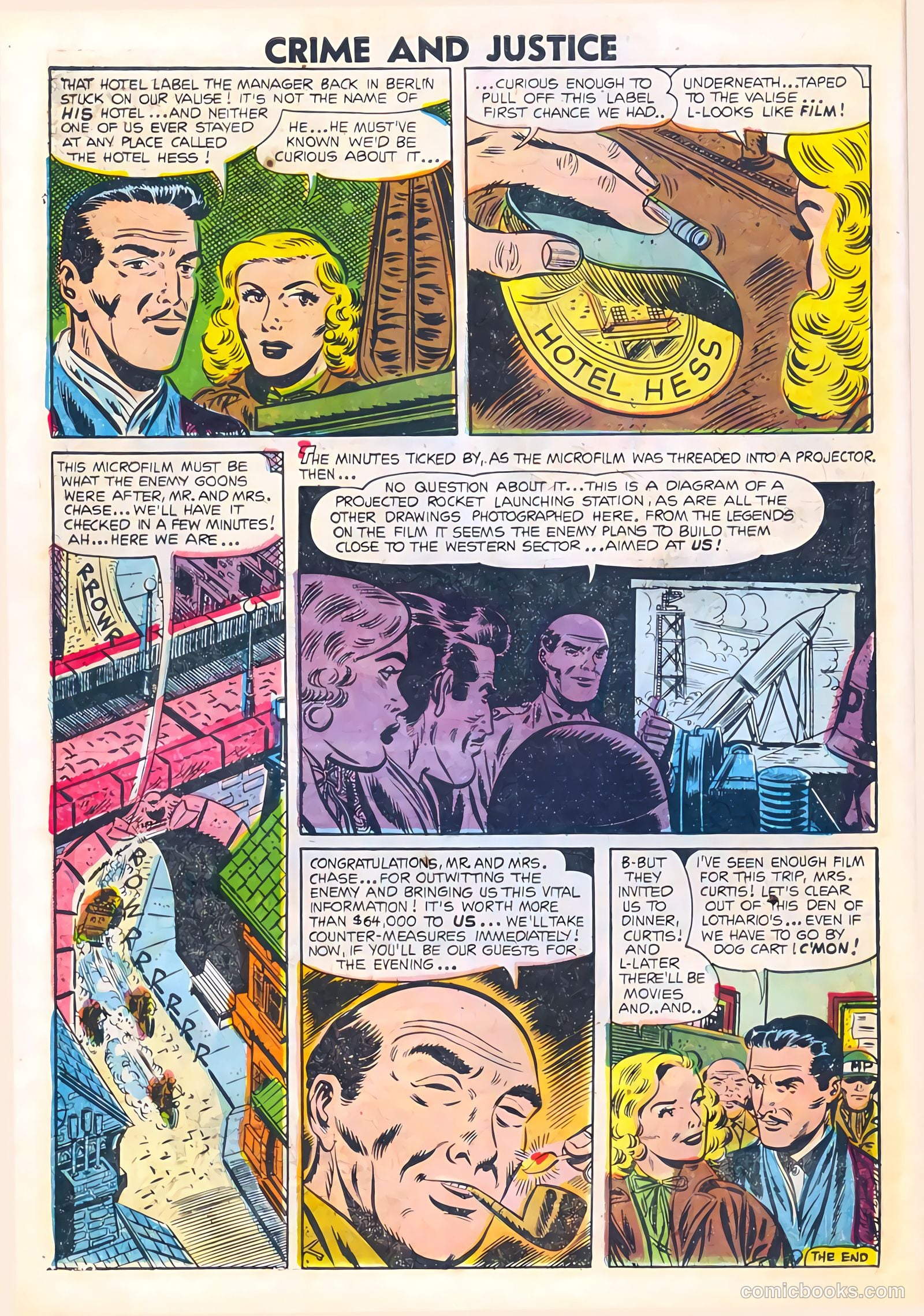 Crime and Justice #21 (1954) — page 10