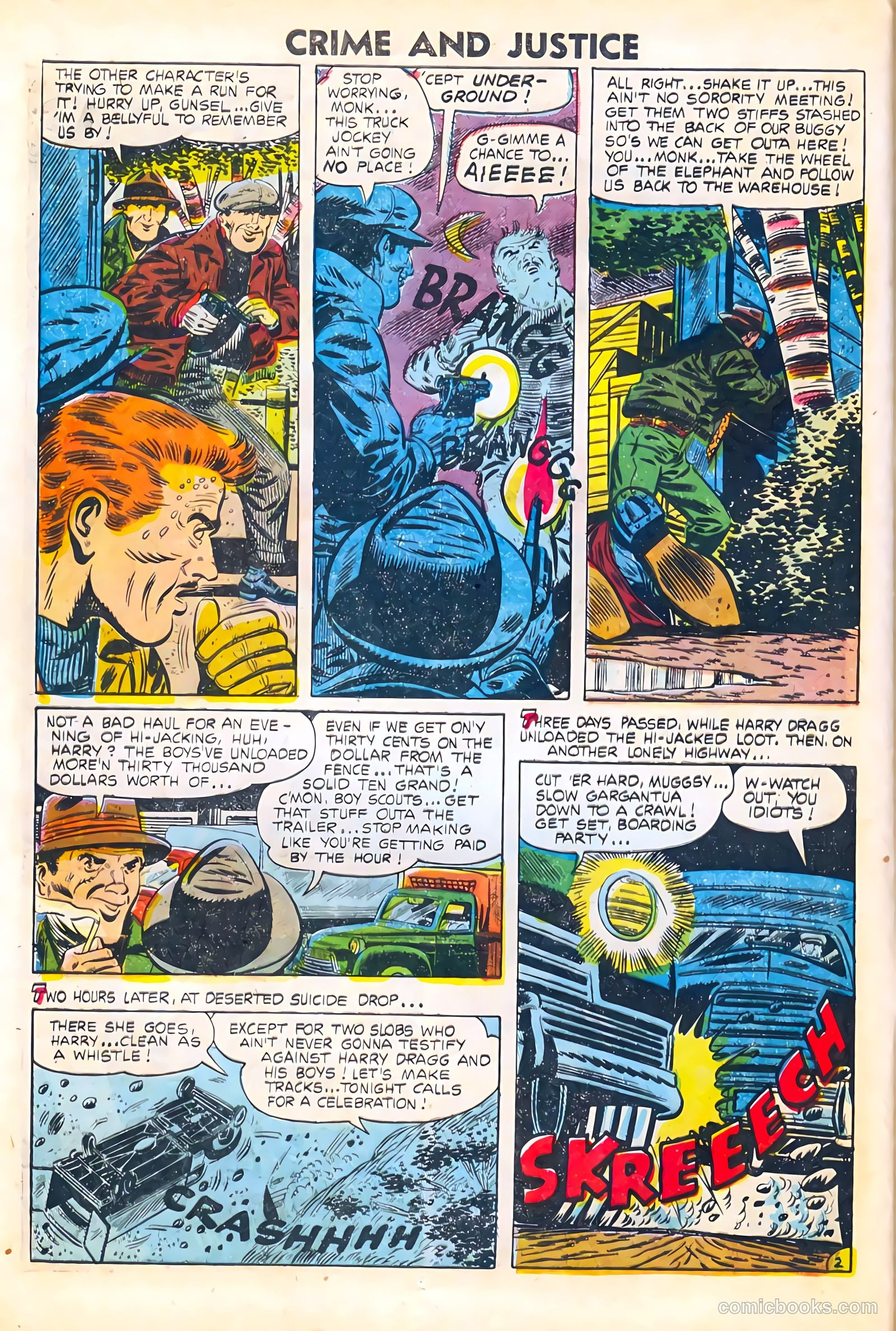 Crime and Justice #21 (1954) — page 12