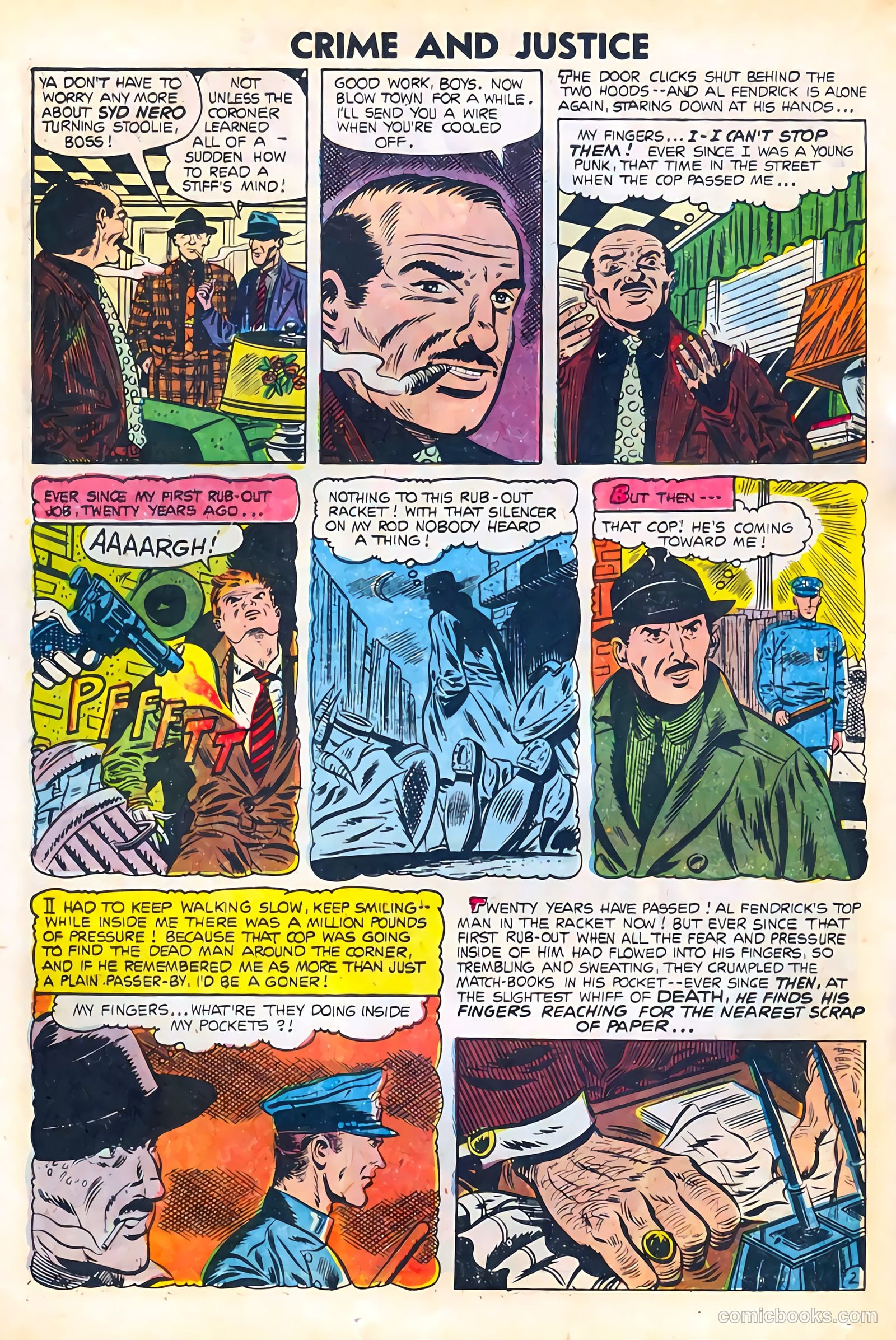 Crime and Justice #21 (1954) — page 20