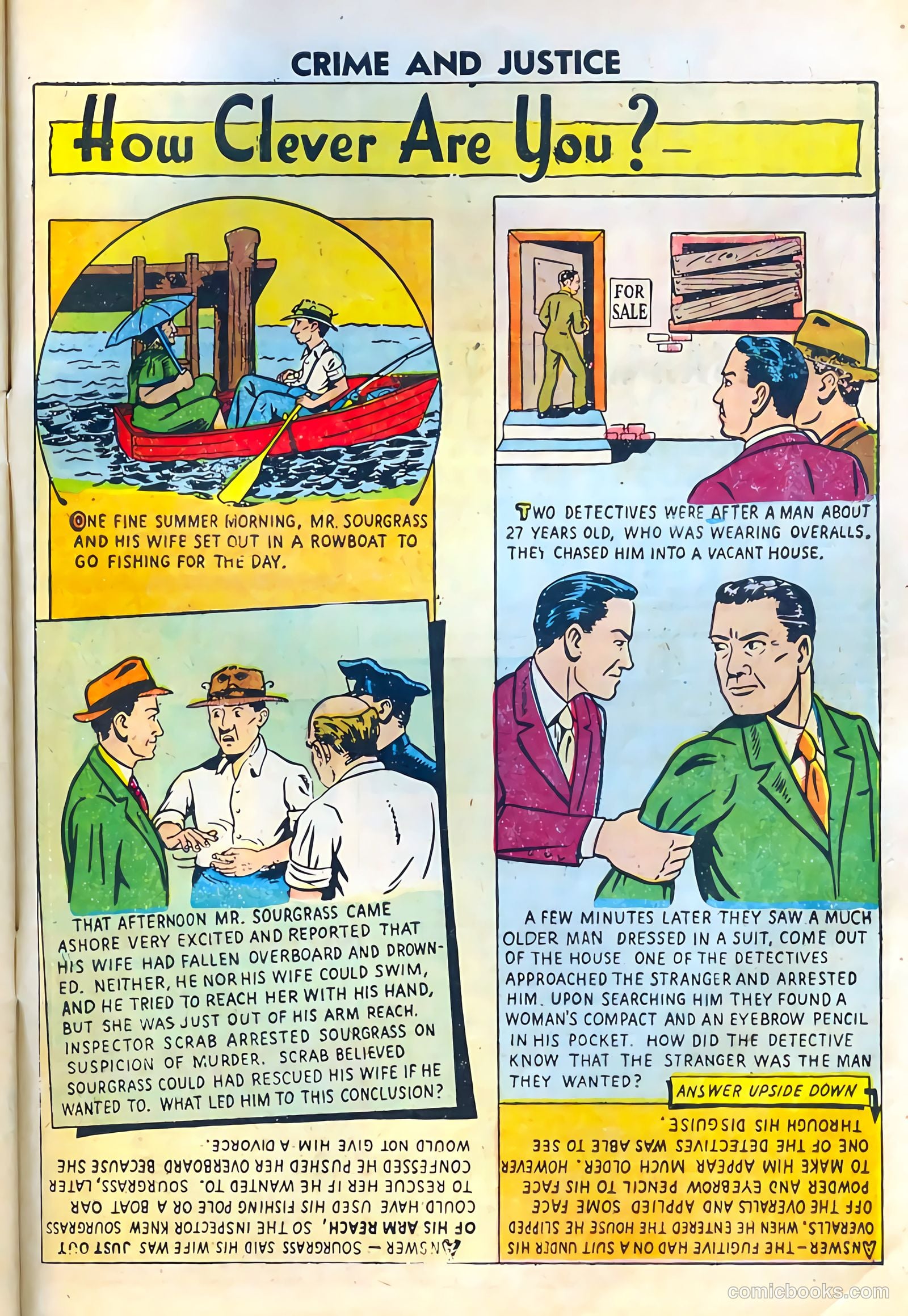 Crime and Justice #21 (1954) — page 33