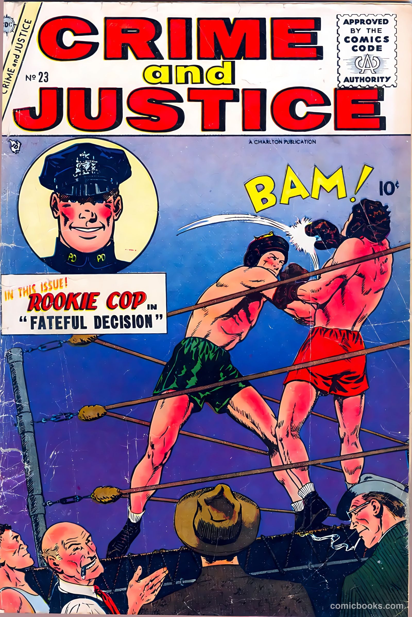 Crime and Justice #23 (1955) — page 1