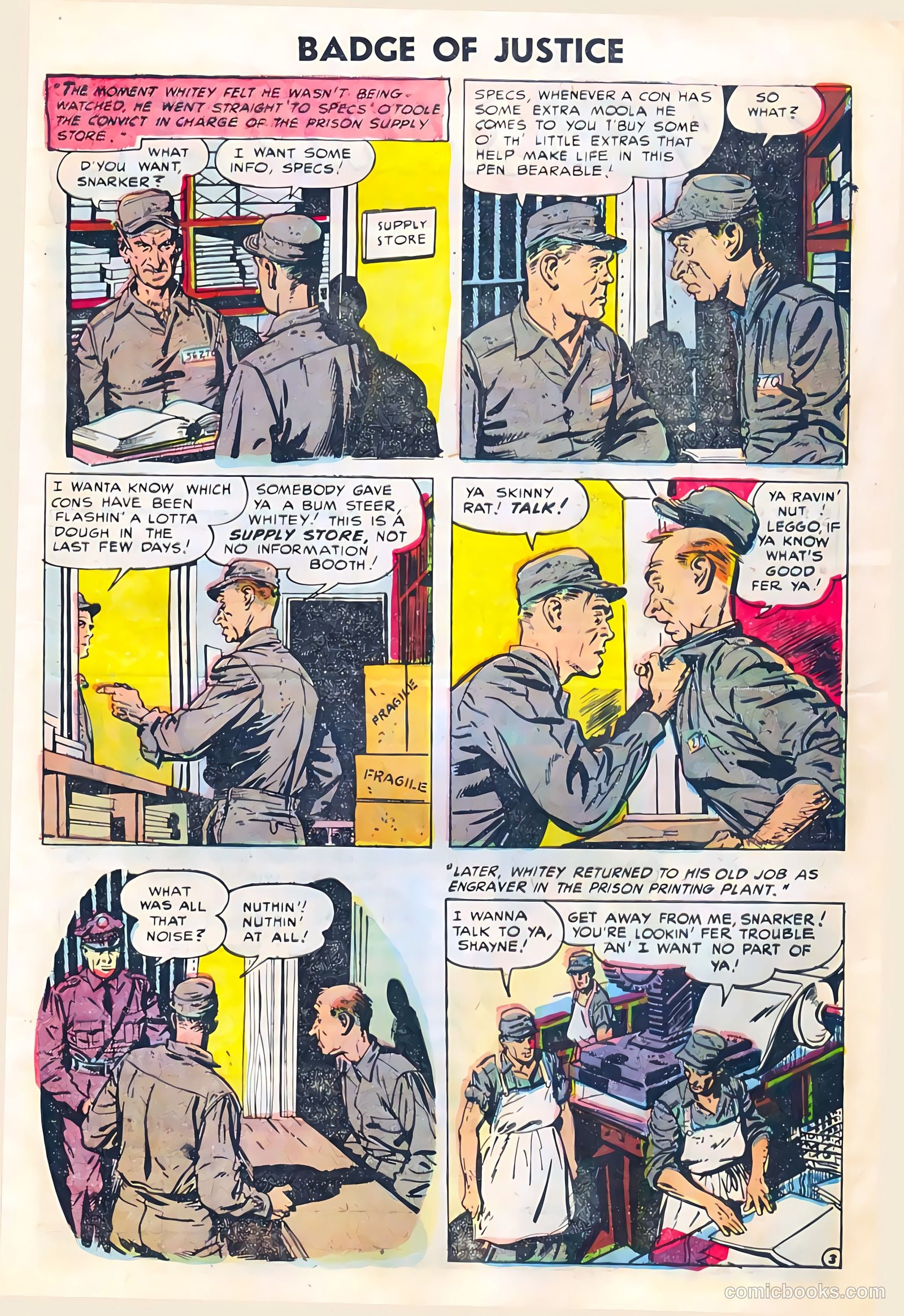 Crime and Justice #23 (1955) — page 5