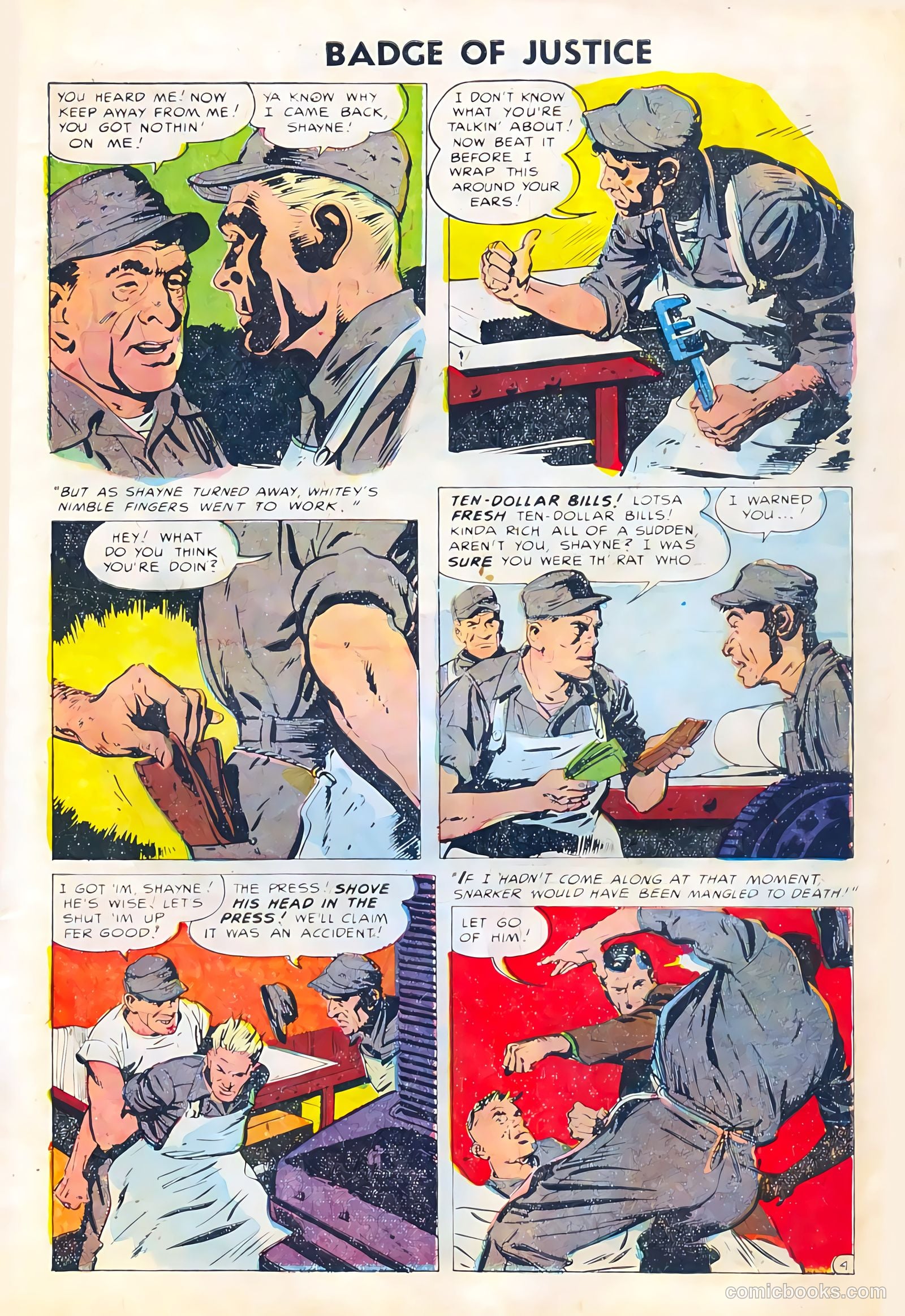 Crime and Justice #23 (1955) — page 7