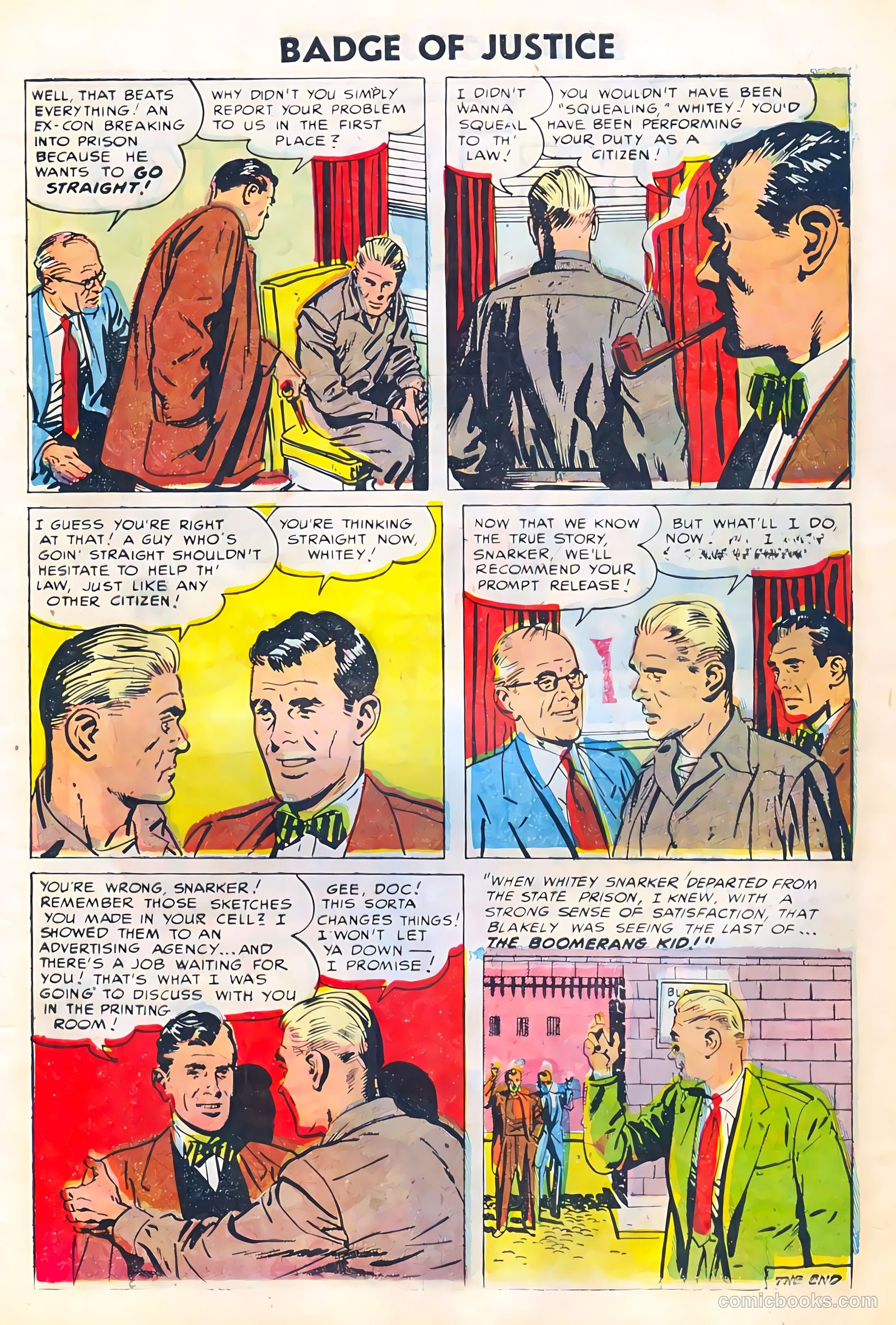 Crime and Justice #23 (1955) — page 9