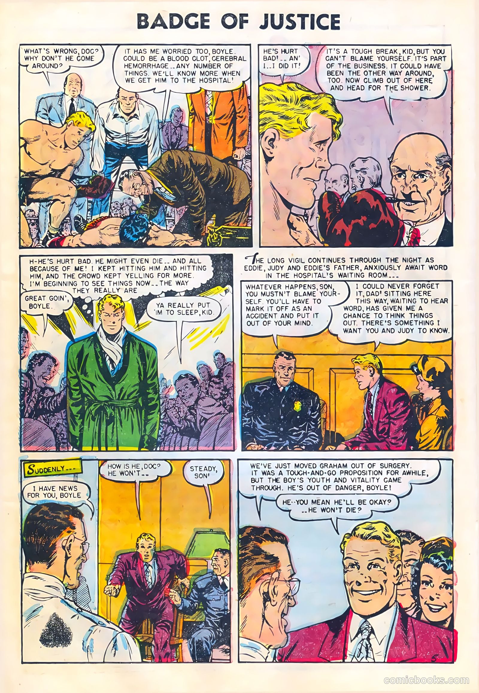Crime and Justice #23 (1955) — page 16