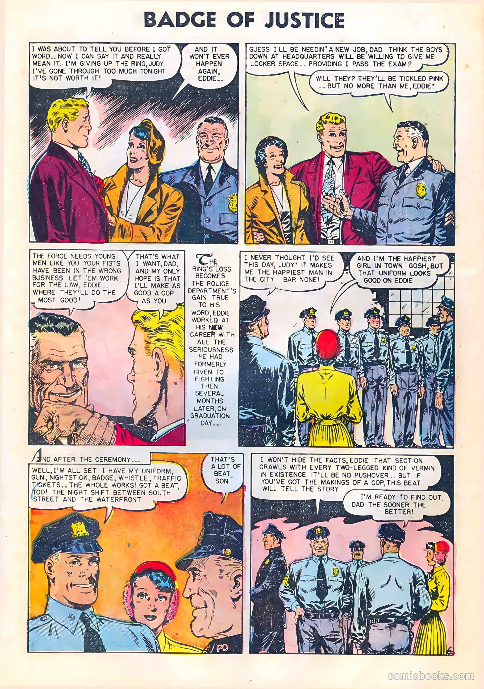 Crime and Justice #23 (1955) — page 17