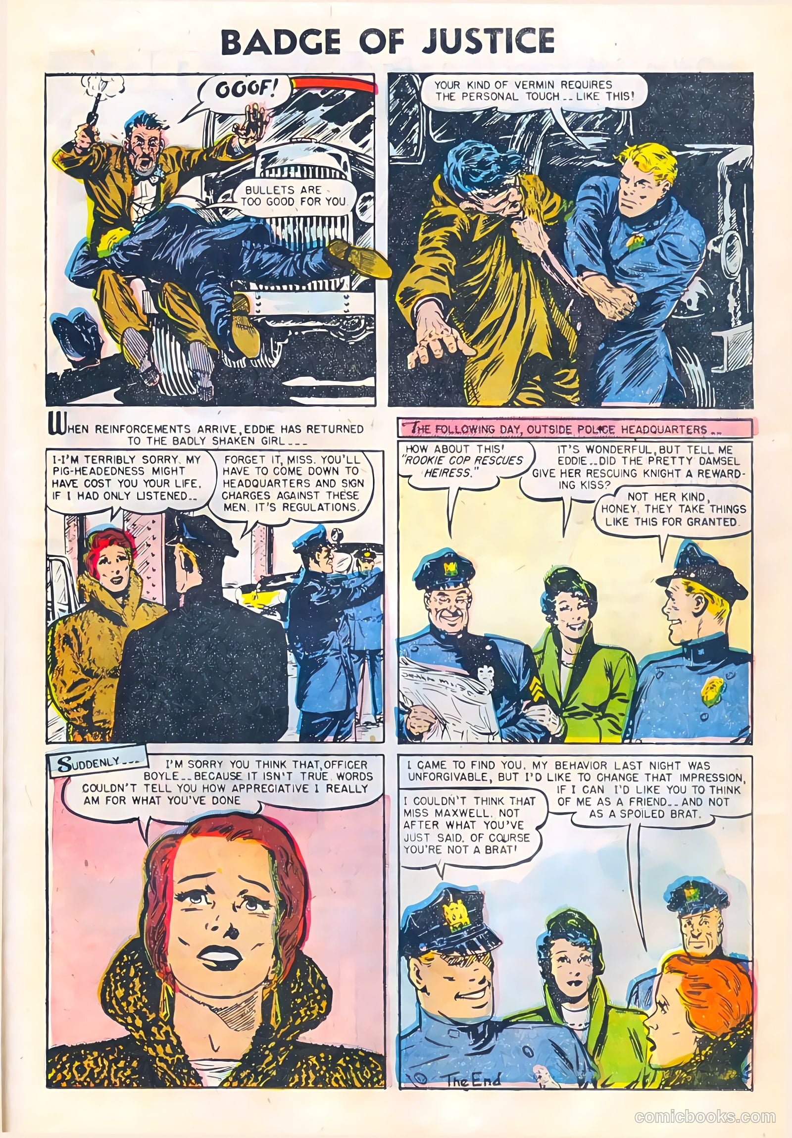 Crime and Justice #23 (1955) — page 21