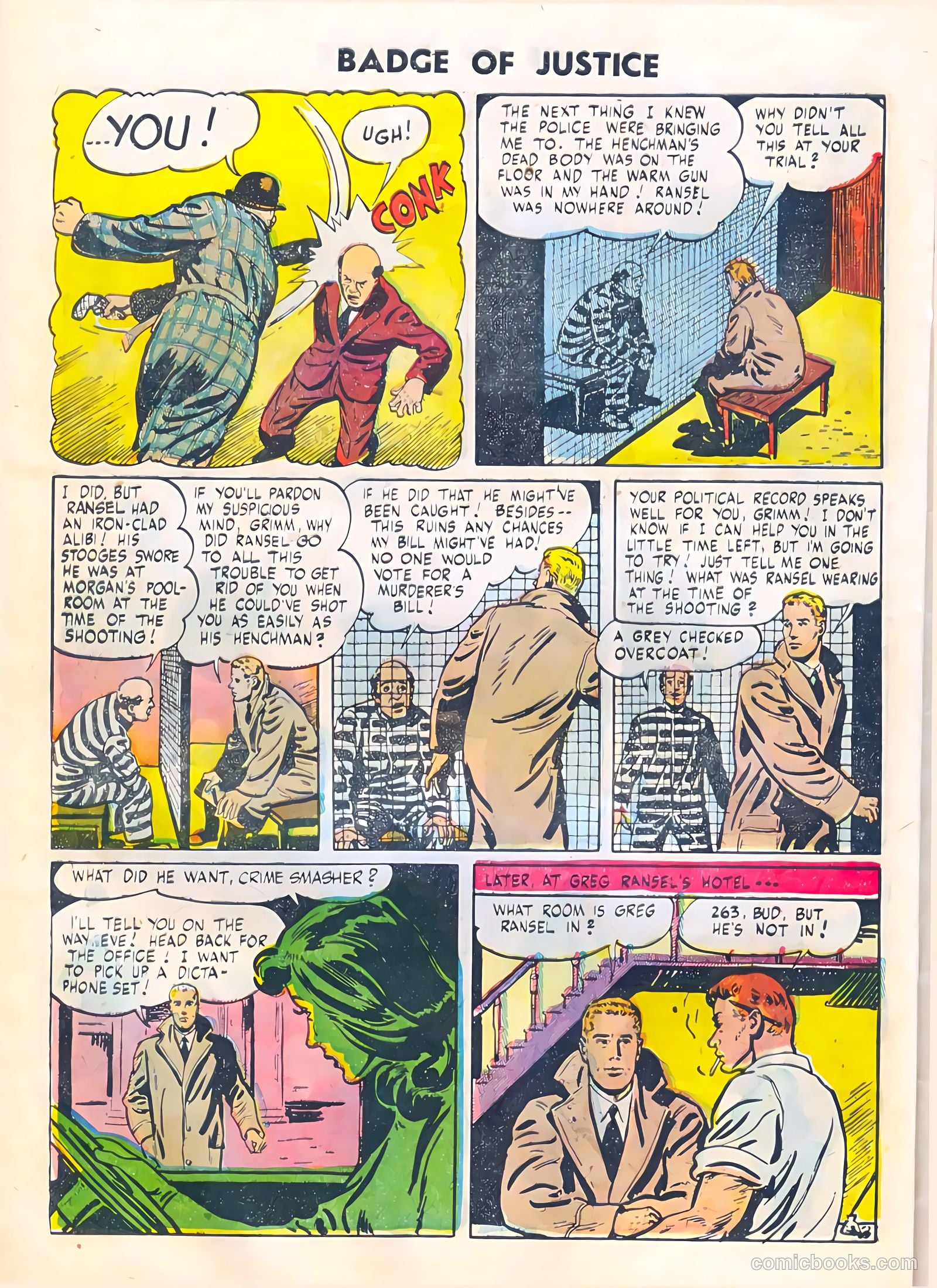 Crime and Justice #23 (1955) — page 28