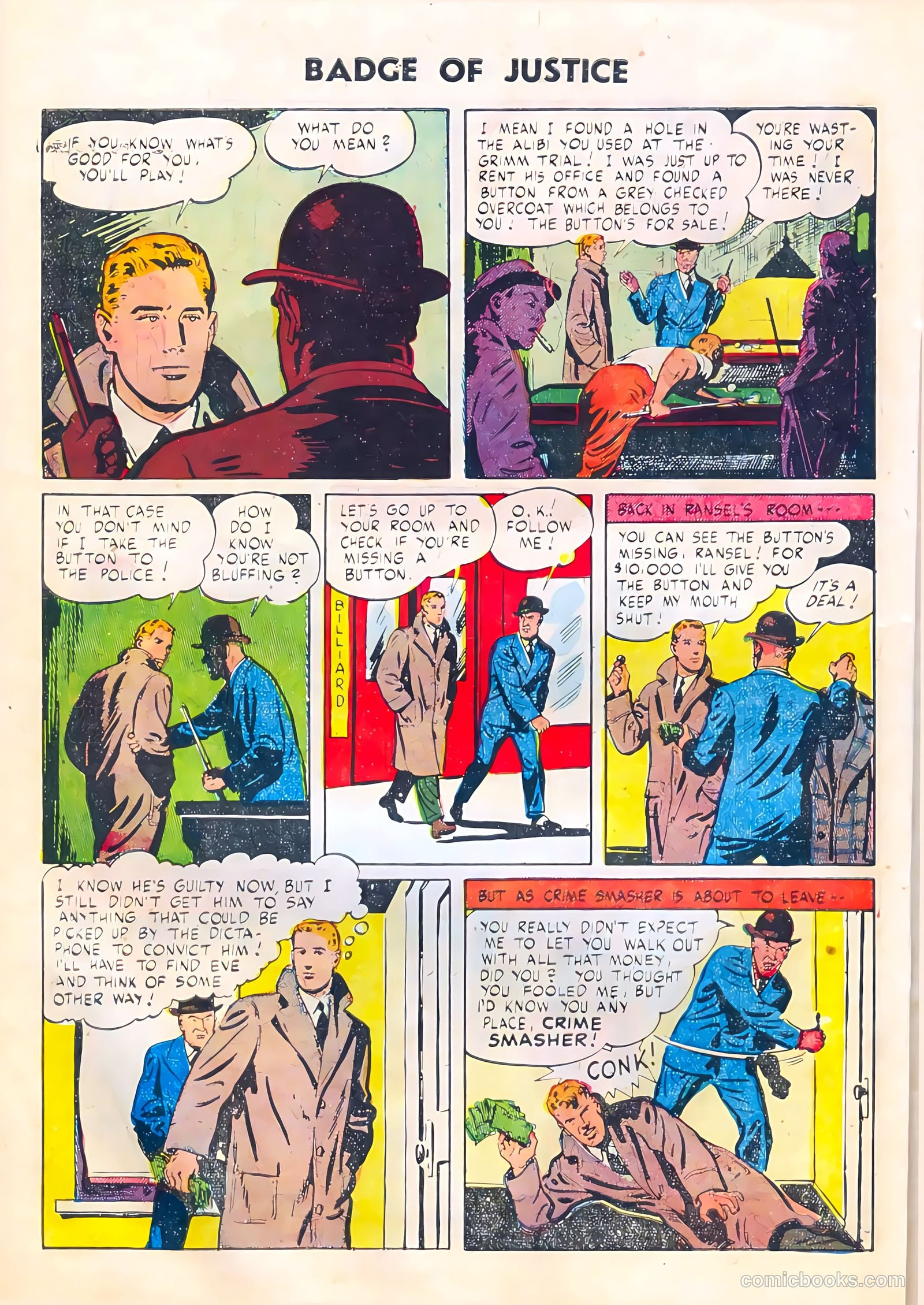 Crime and Justice #23 (1955) — page 30