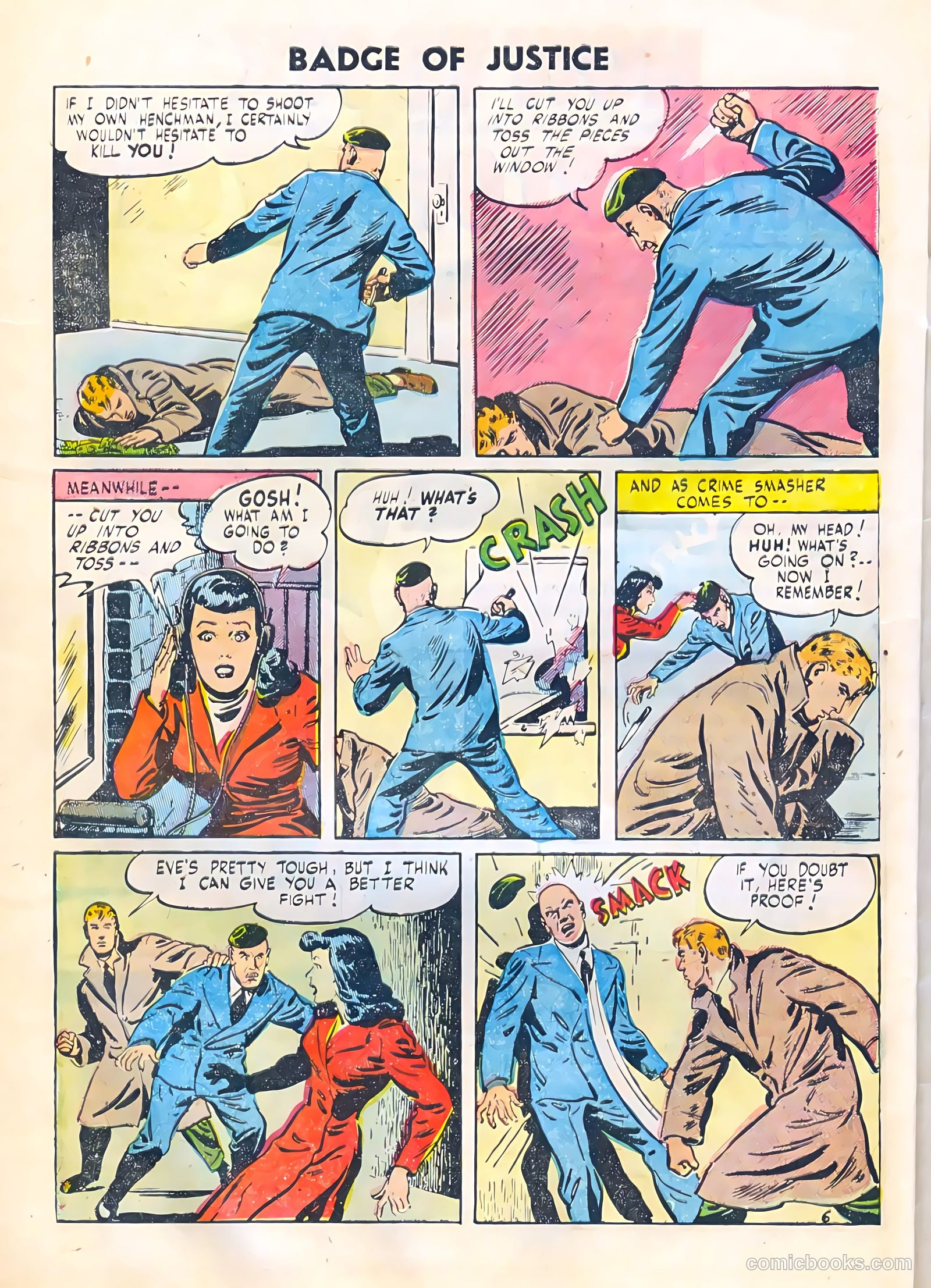 Crime and Justice #23 (1955) — page 32